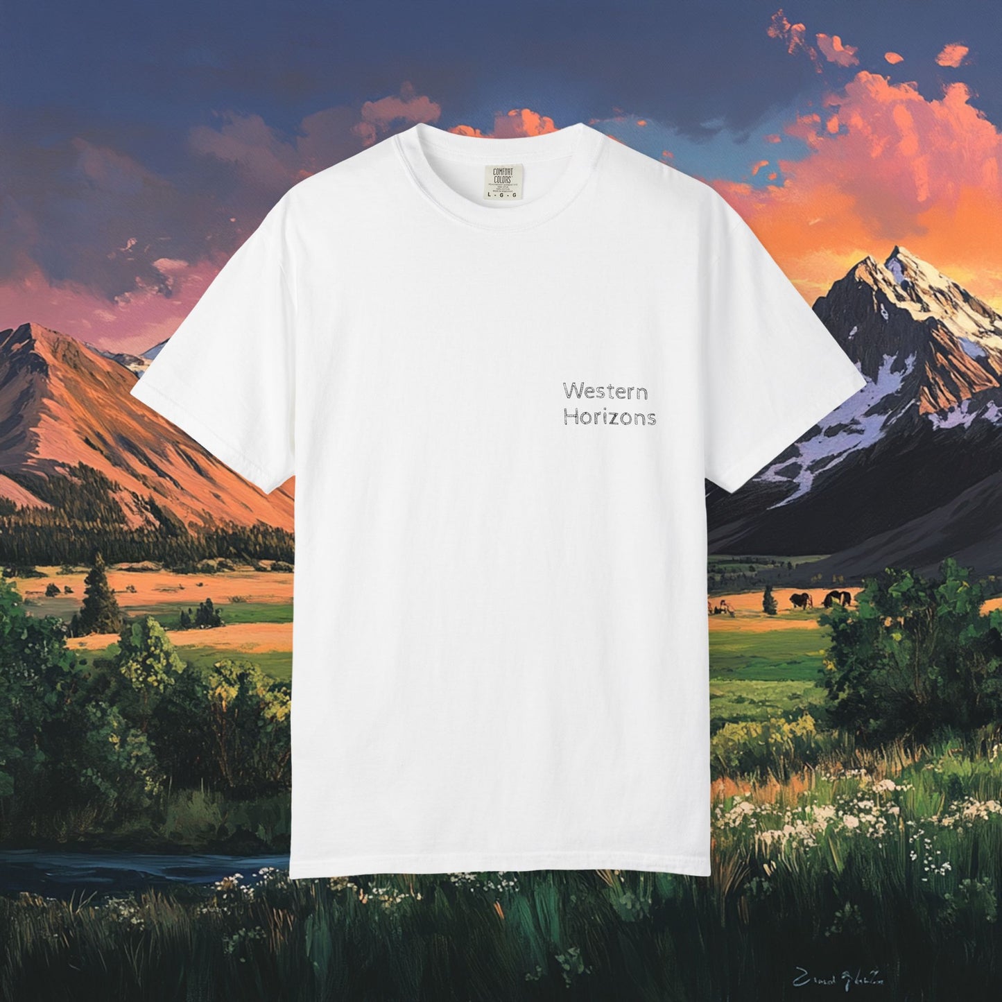 Horse Valley Sunset T-Shirt