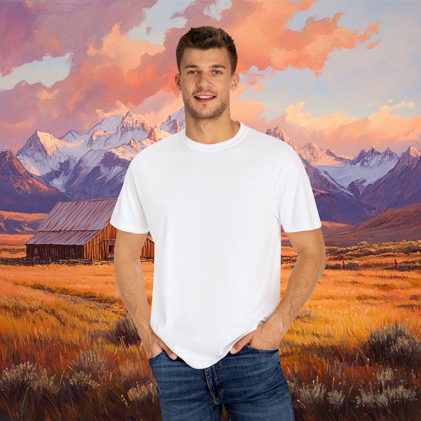 Rustic Prairie Barn T-Shirt