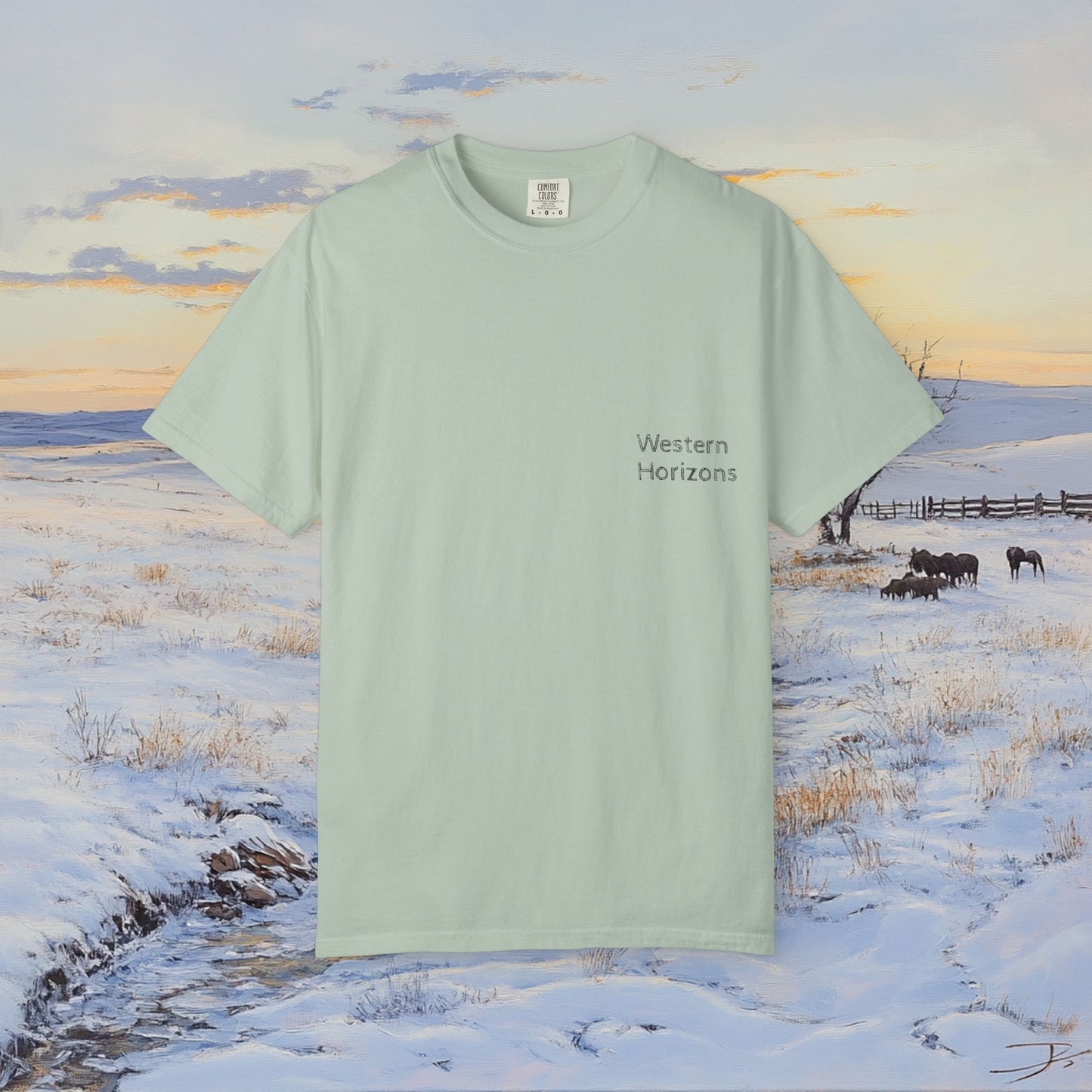 Winter Western Plains T-Shirt