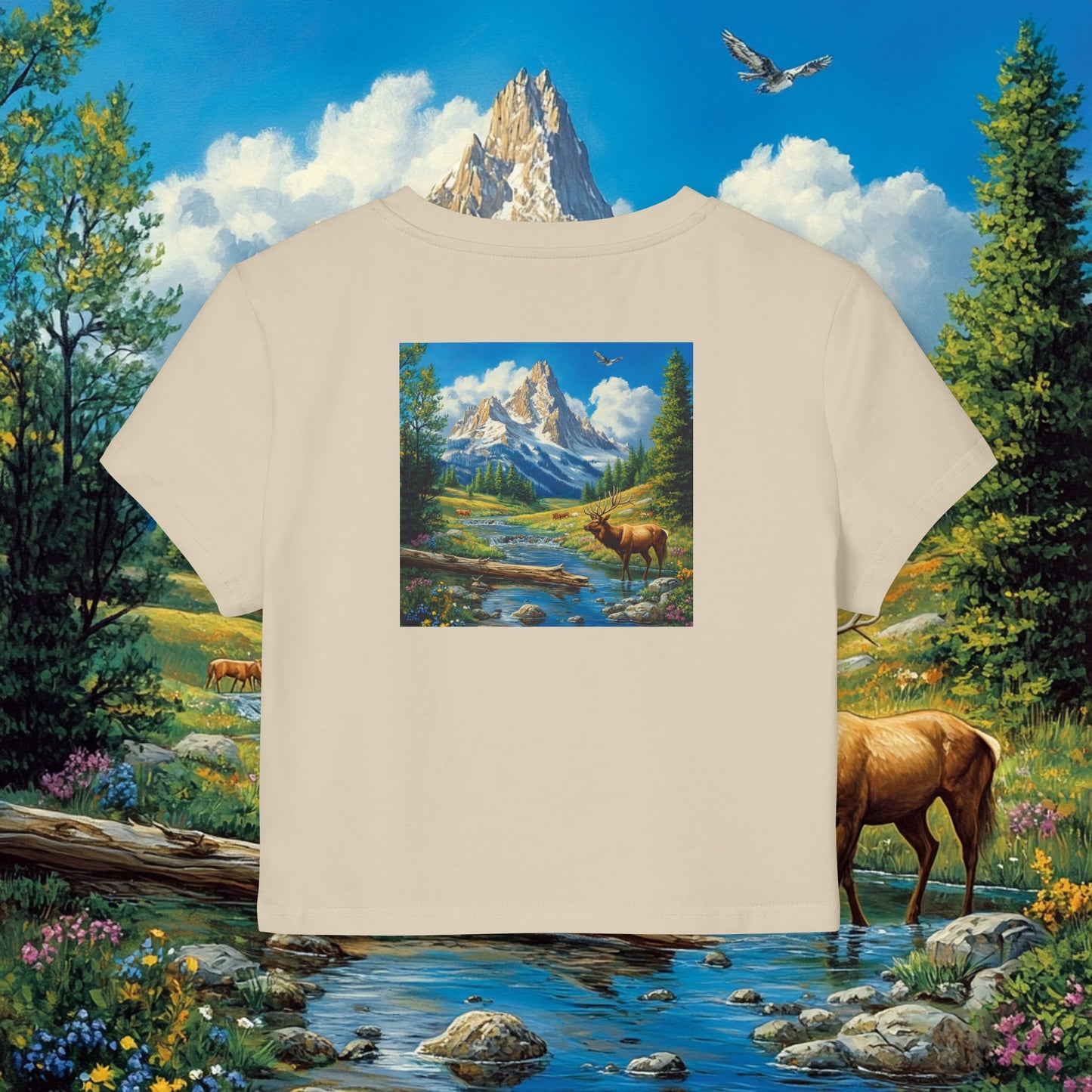 Elk Mountain Crop Top