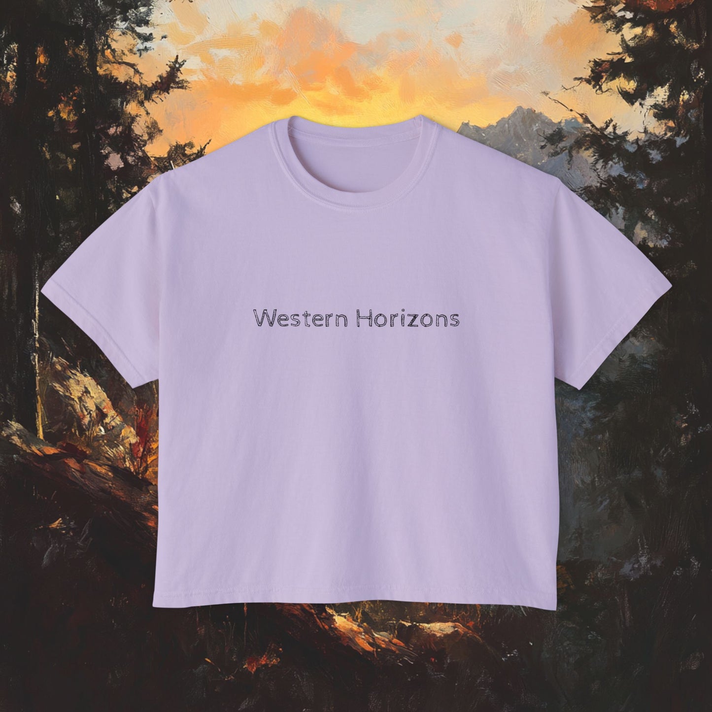 The Lone Frontiersman Boxy Tee