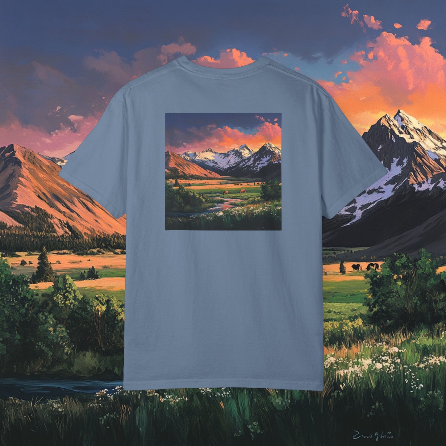 Horse Valley Sunset T-Shirt