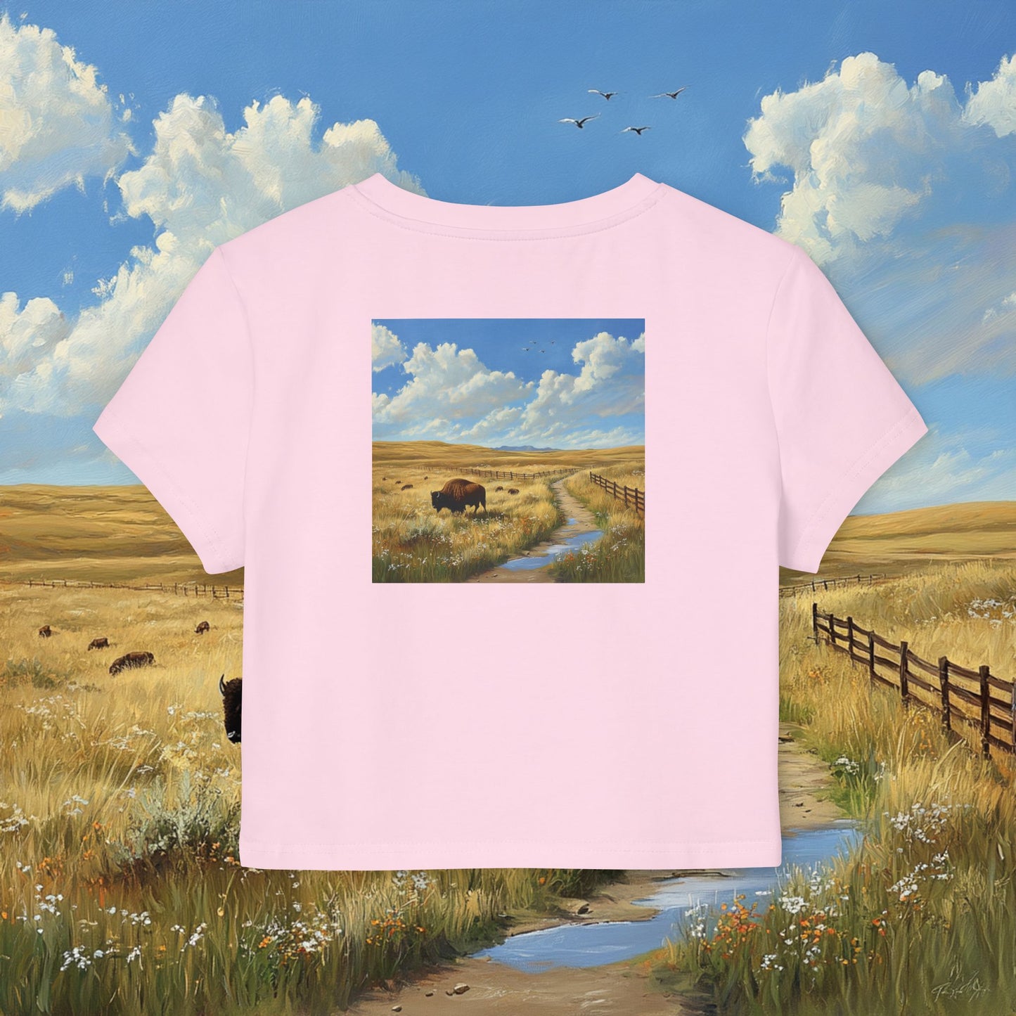 Buffalo Plains Crop Top