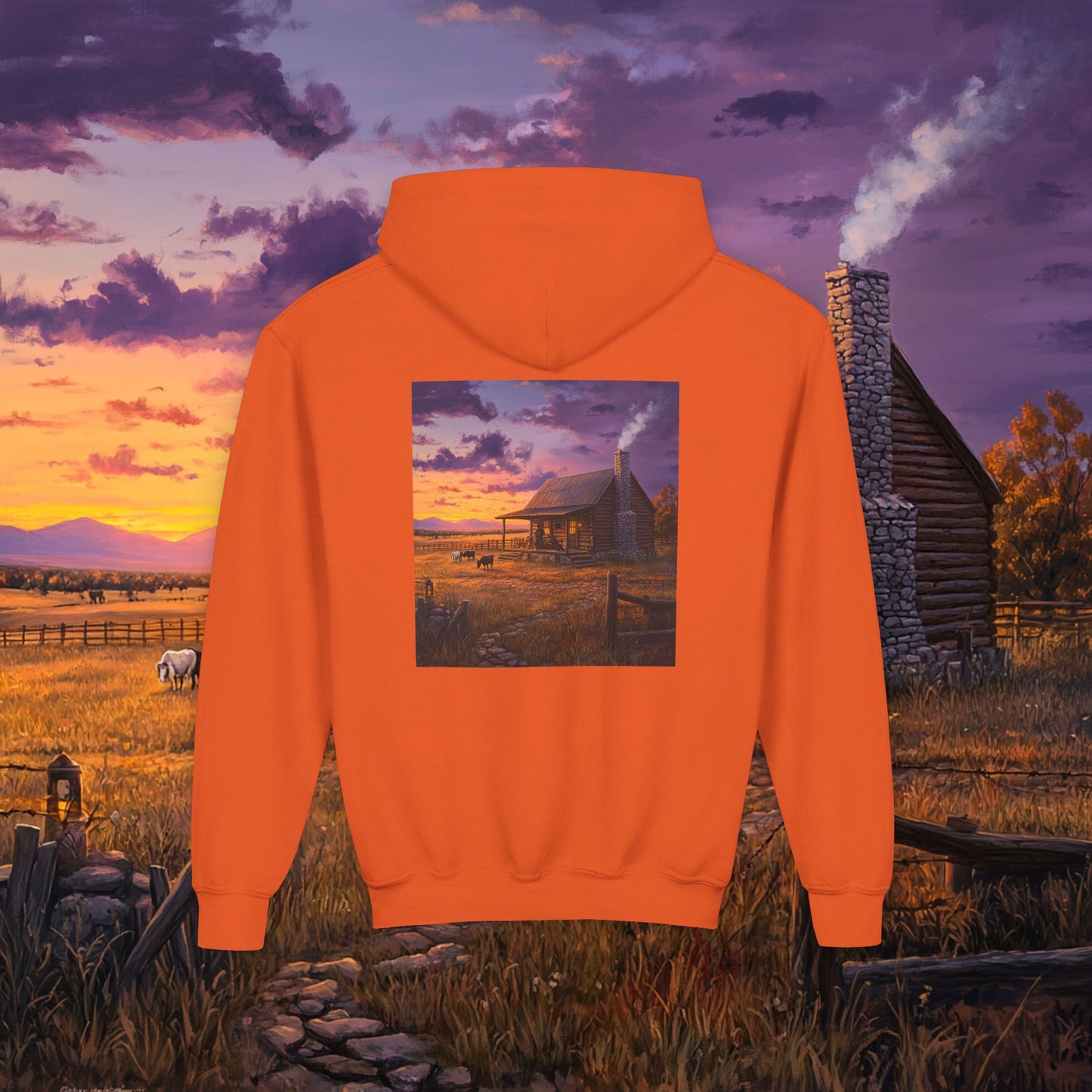 Settling Down Kids Hoodie