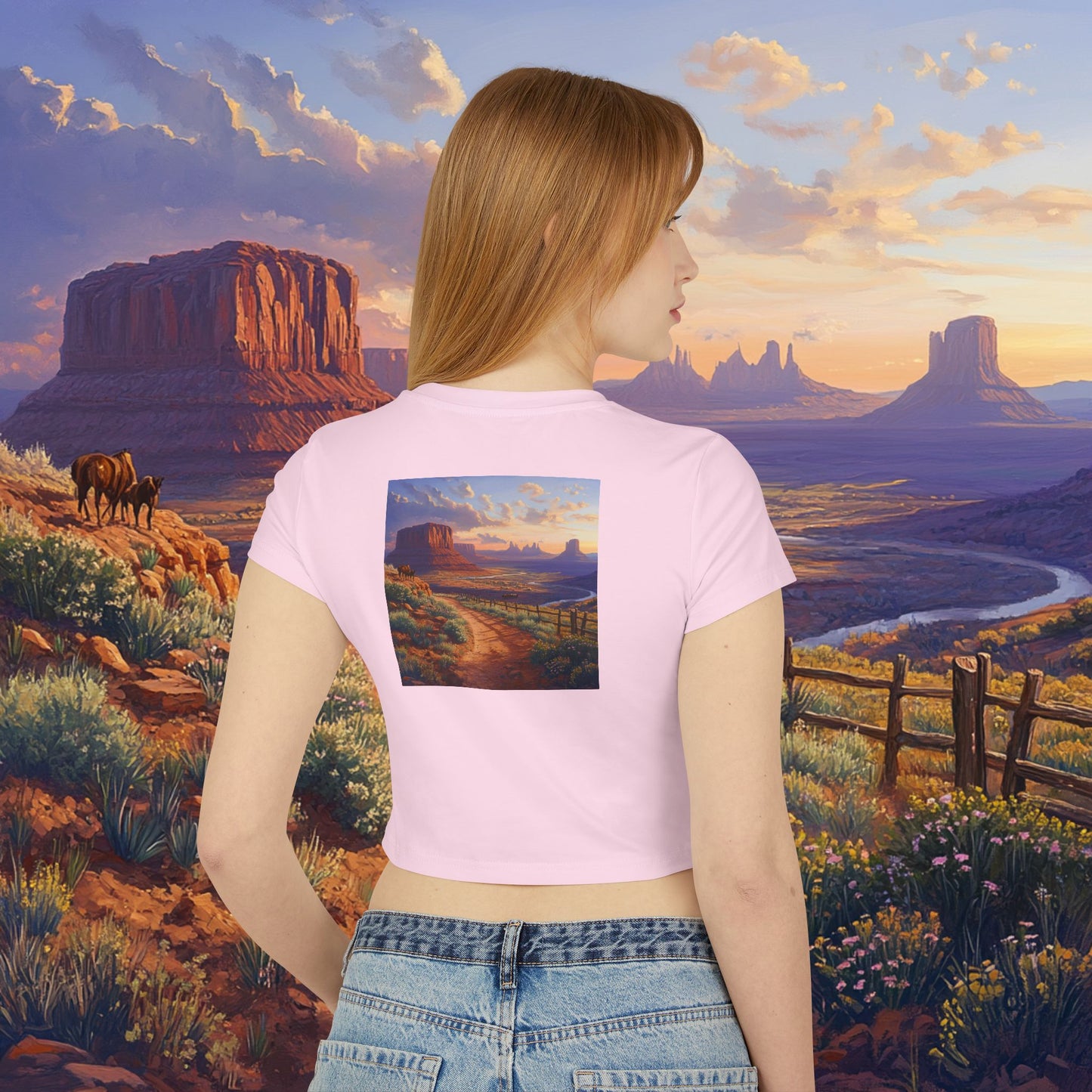 Southwest Mesa Crop Top