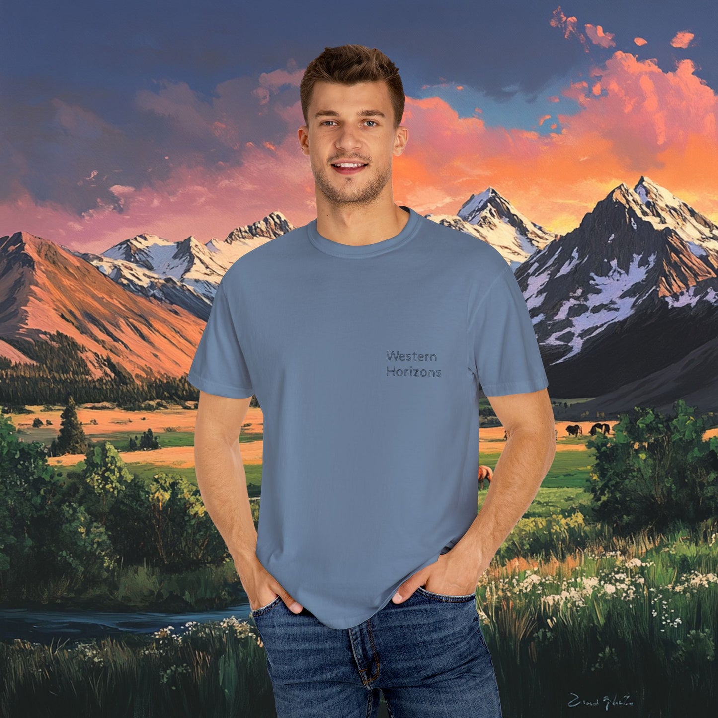 Horse Valley Sunset T-Shirt