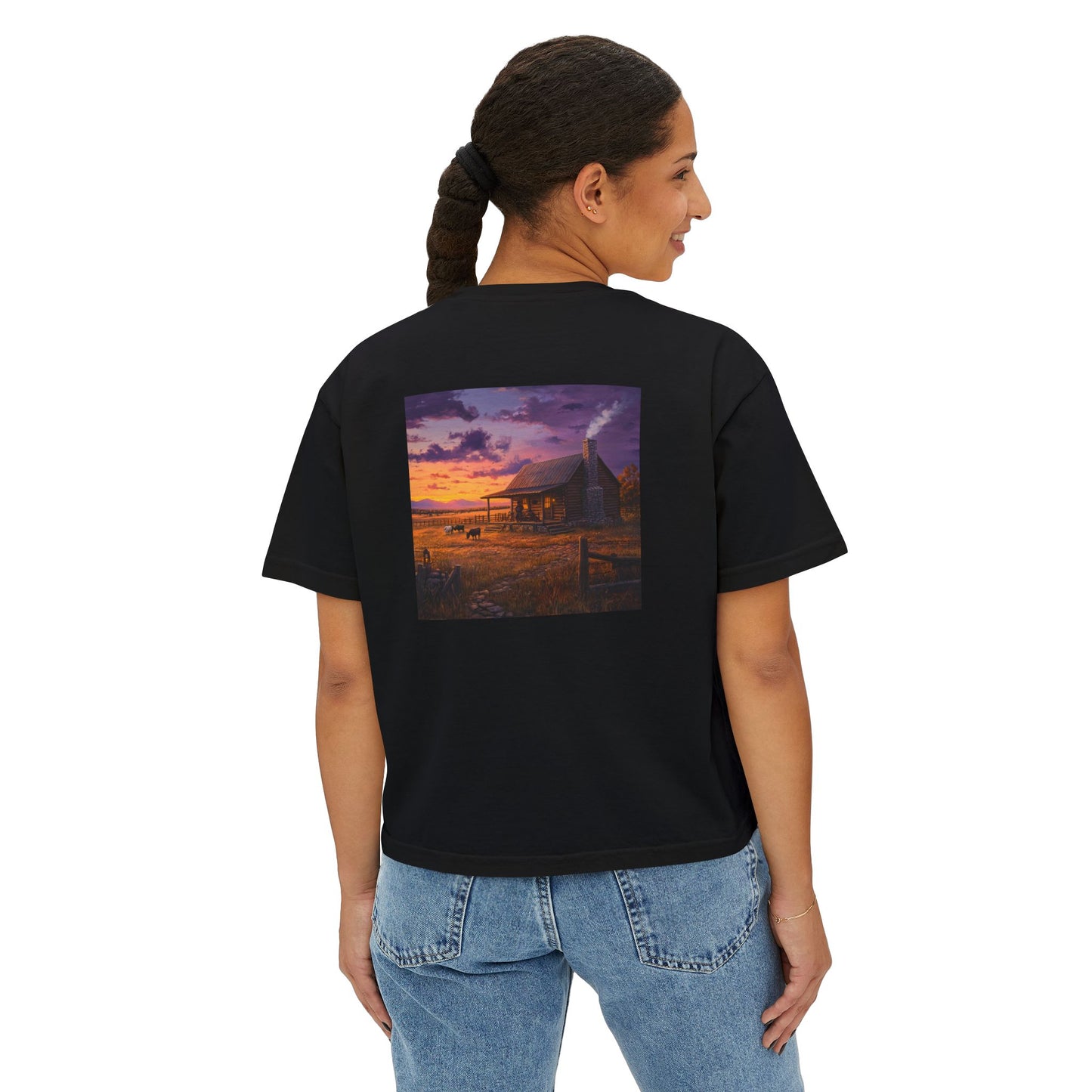 Settling Down Boxy Tee