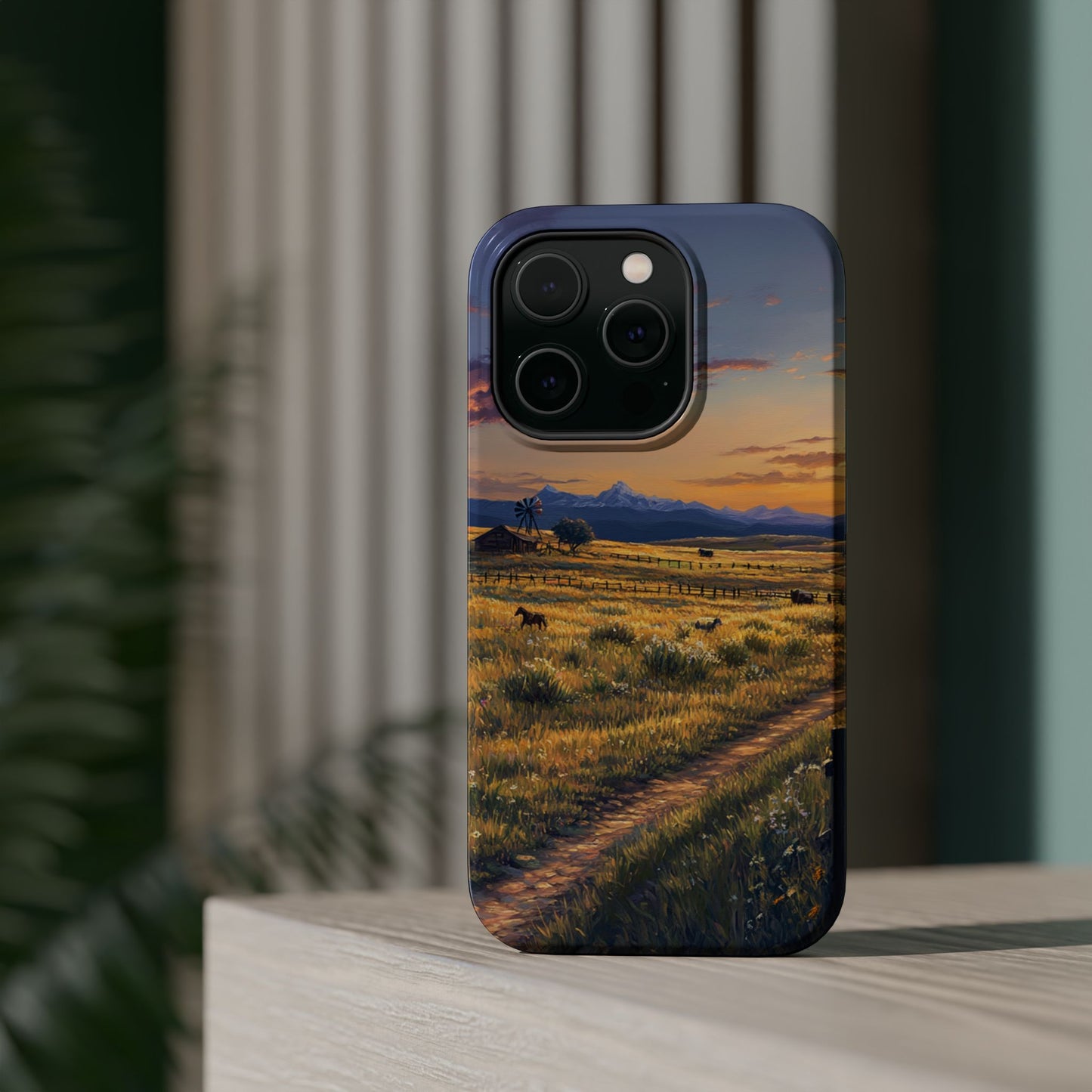 Plains Sunset Phone Case