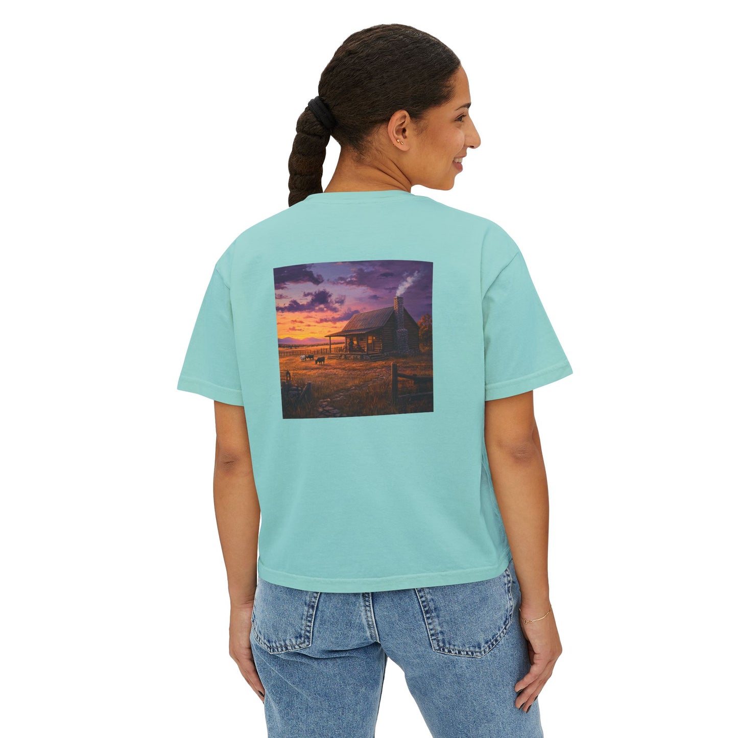 Settling Down Boxy Tee