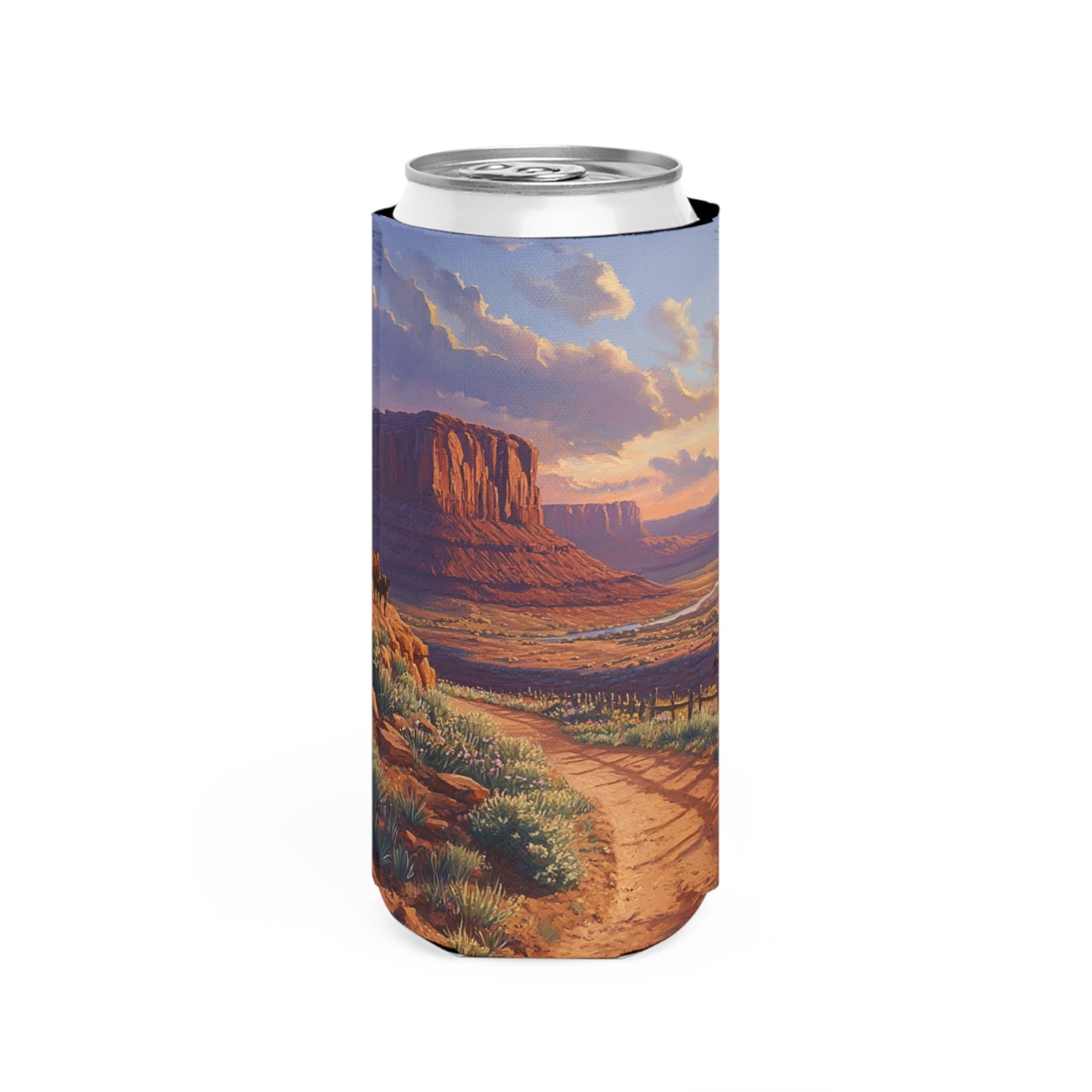 Southwest Mesa Slim Can Koozie