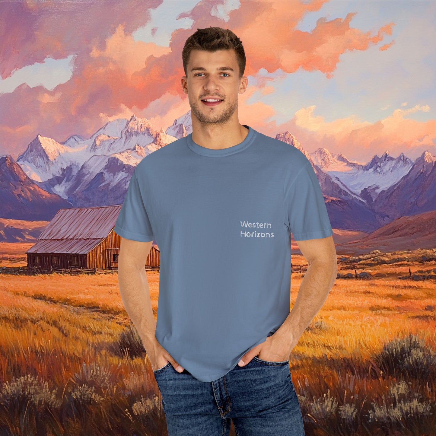Rustic Prairie Barn T-Shirt