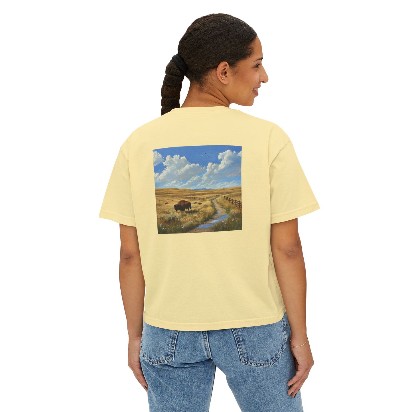 Buffalo Plains Boxy Tee