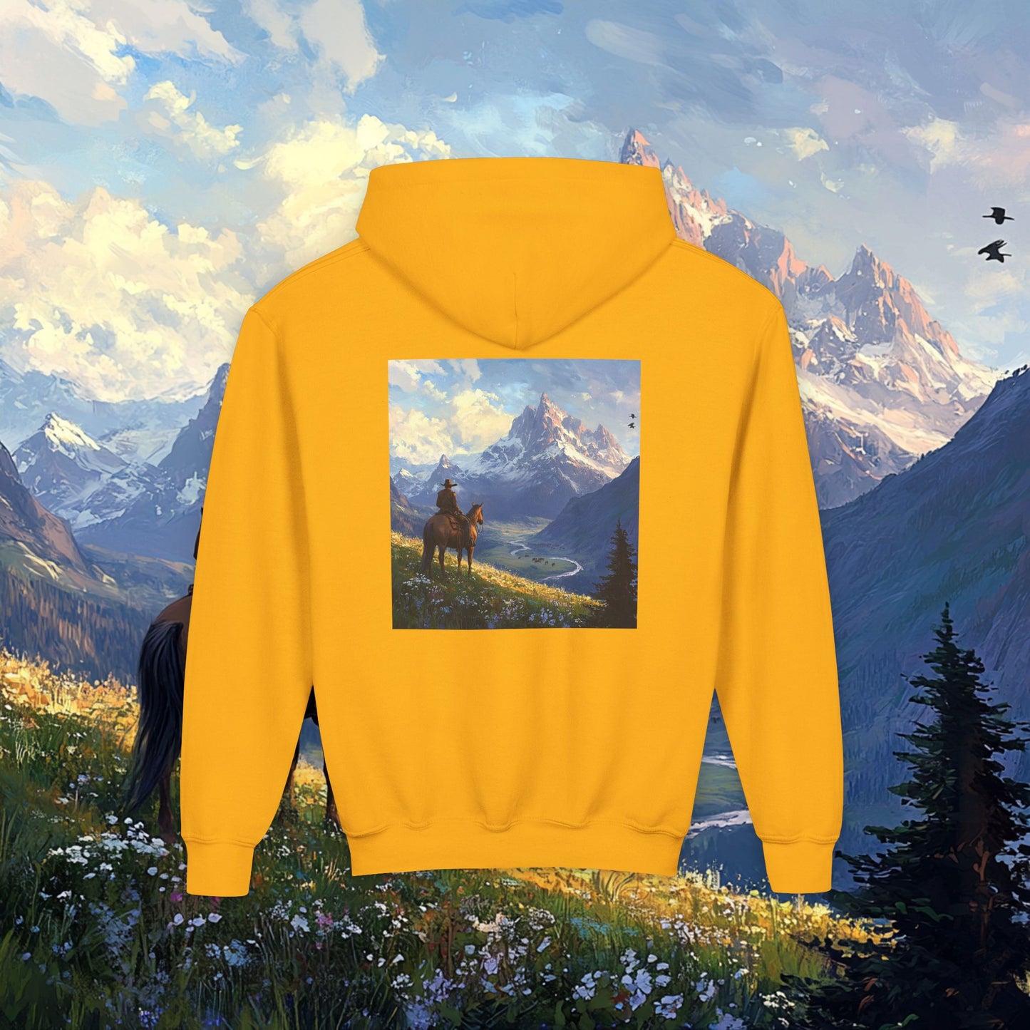 Lonesome Traveler Kids Hoodie