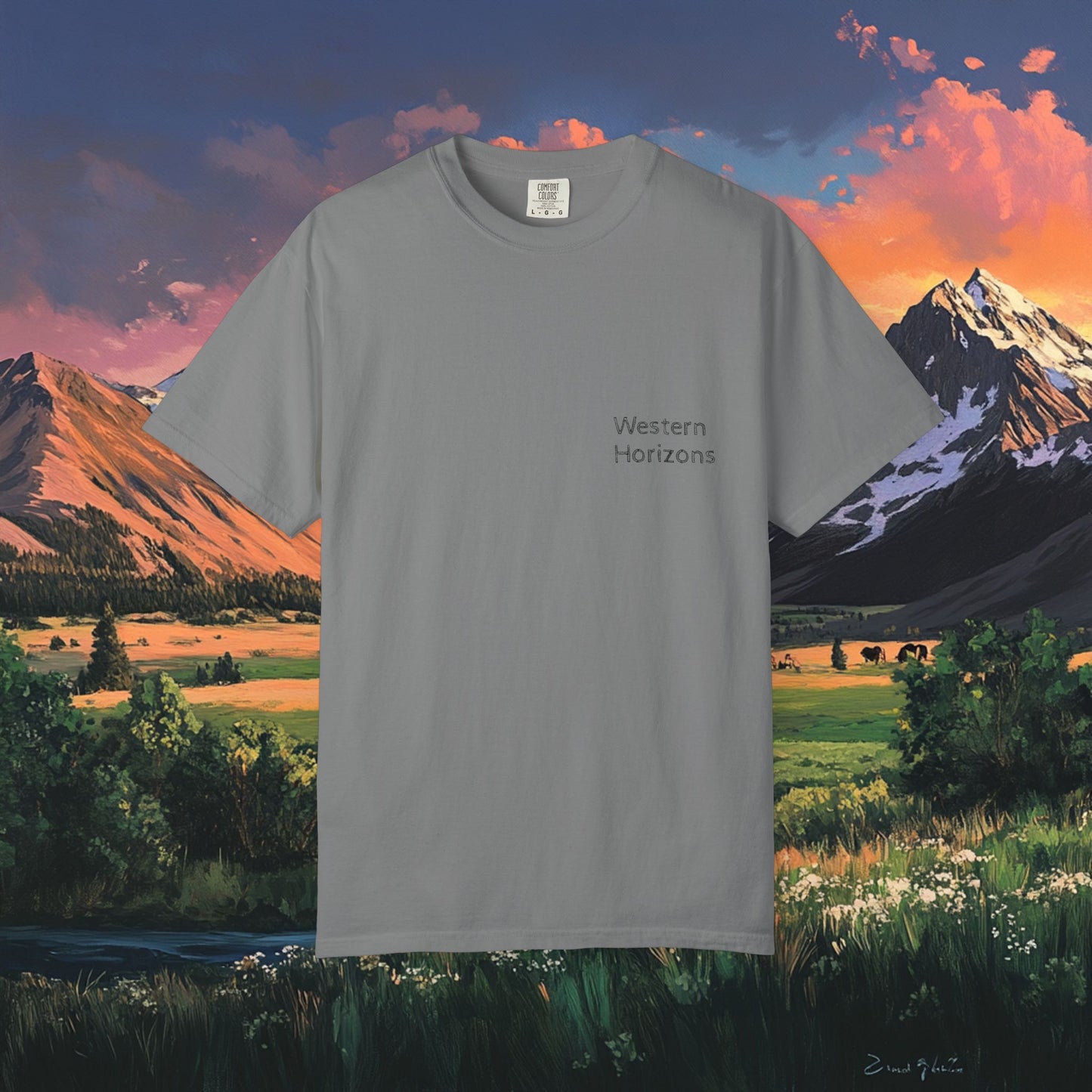Horse Valley Sunset T-Shirt