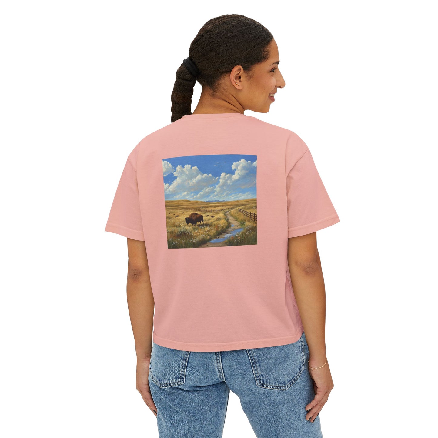 Buffalo Plains Boxy Tee