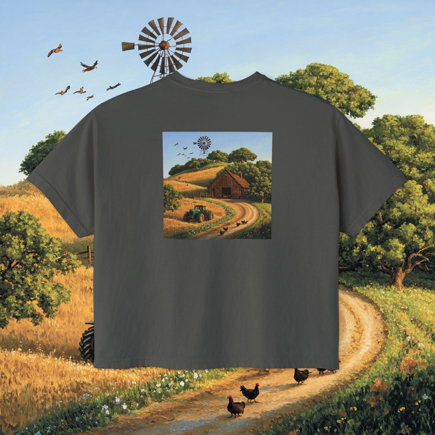 Farm Barn Boxy Tee
