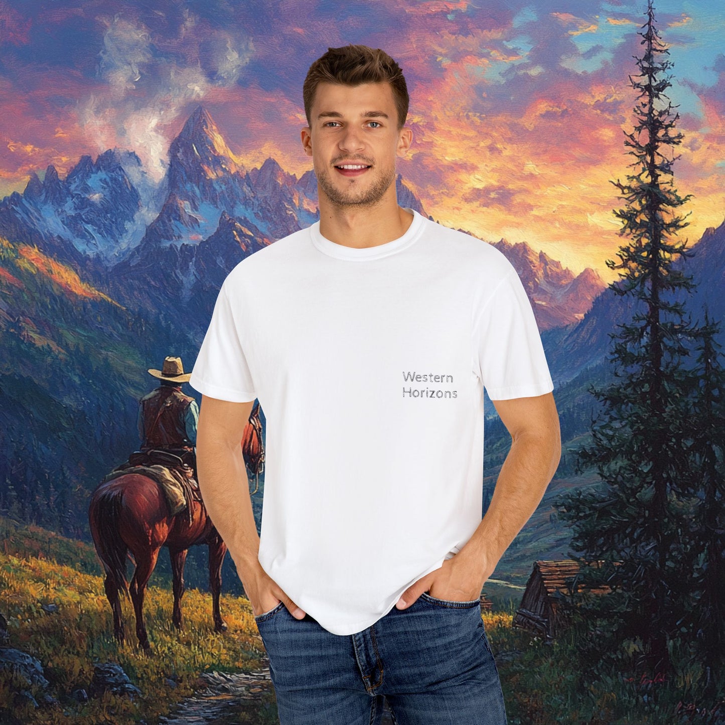 Rocky Mountain Cowboy T-Shirt