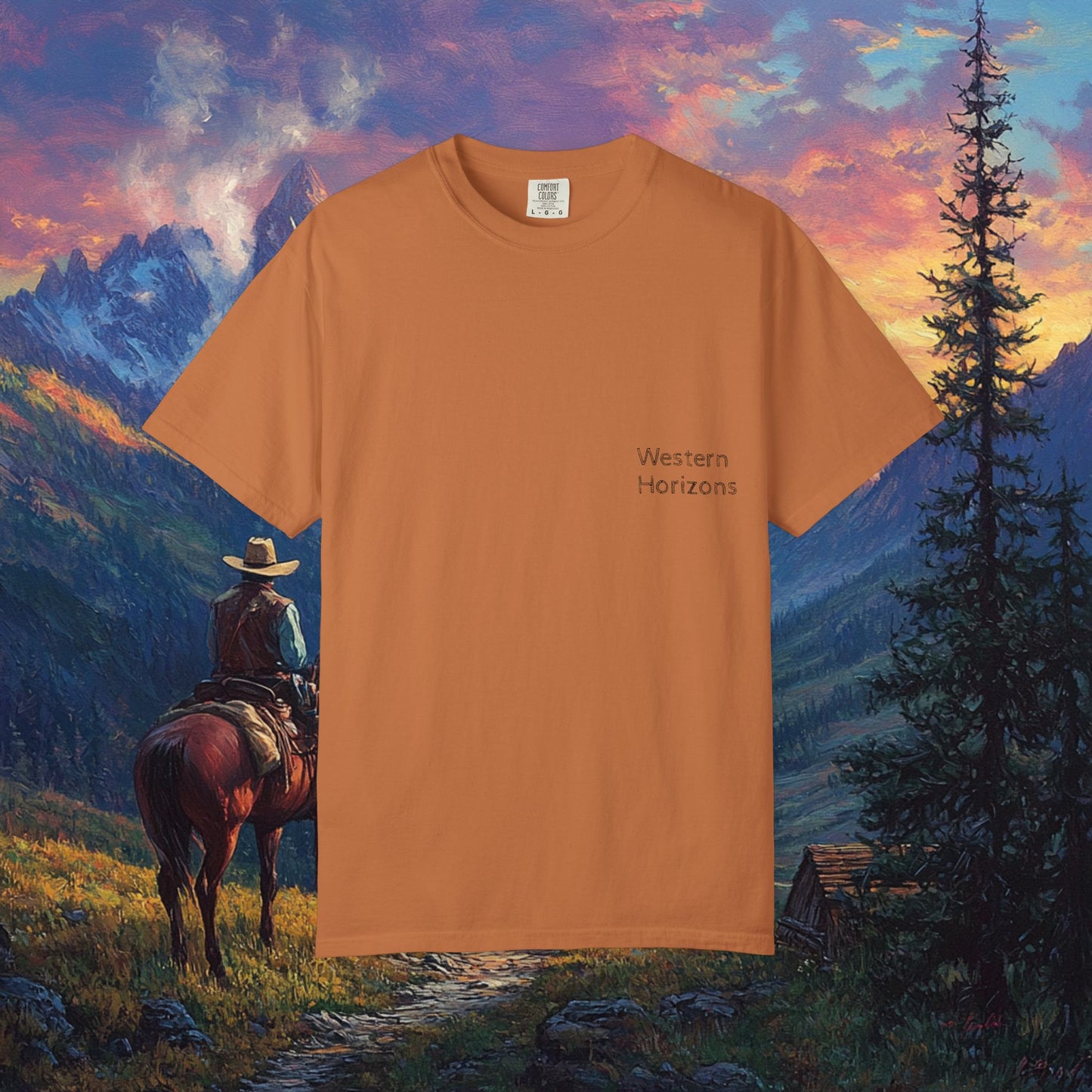 Rocky Mountain Cowboy T-Shirt