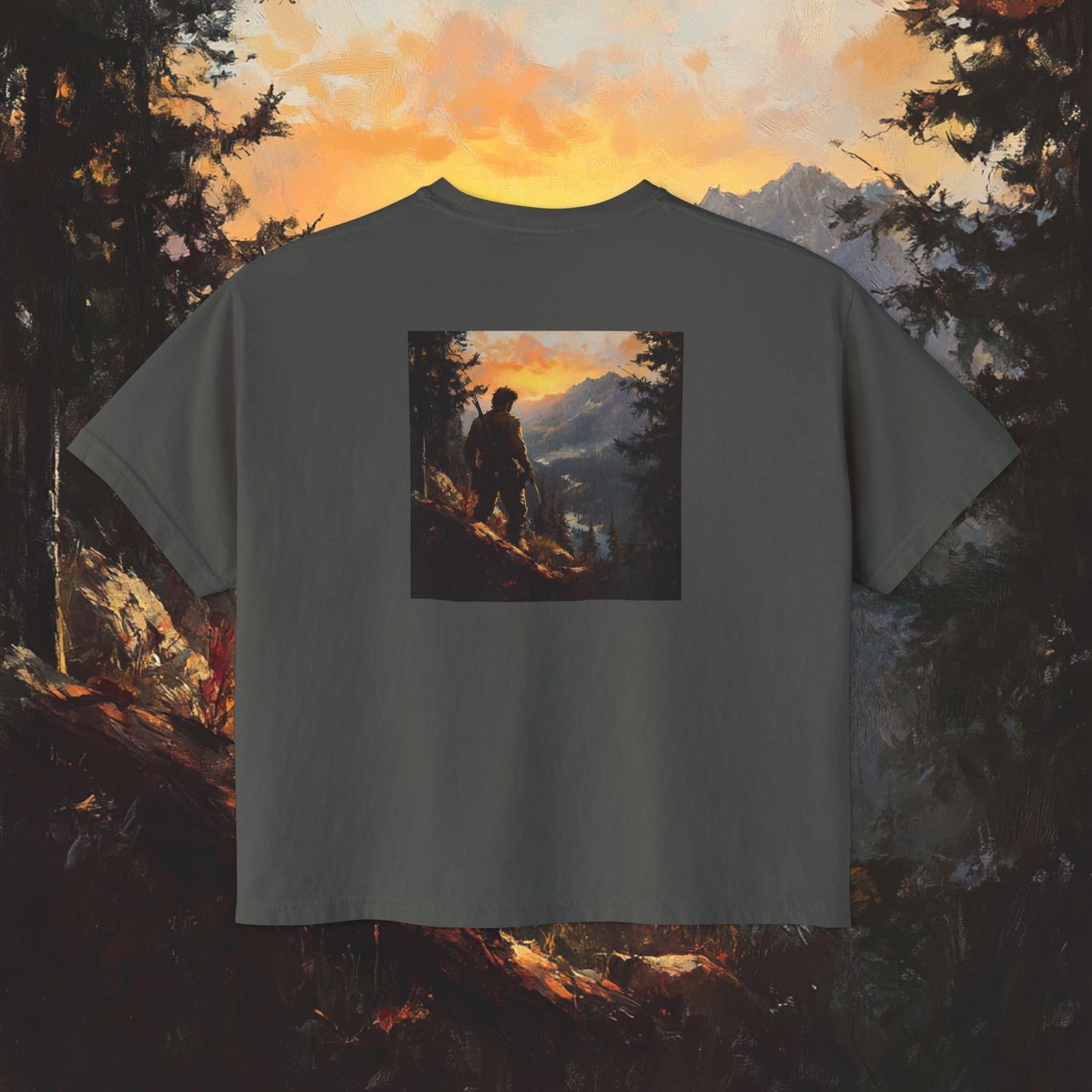 The Lone Frontiersman Boxy Tee