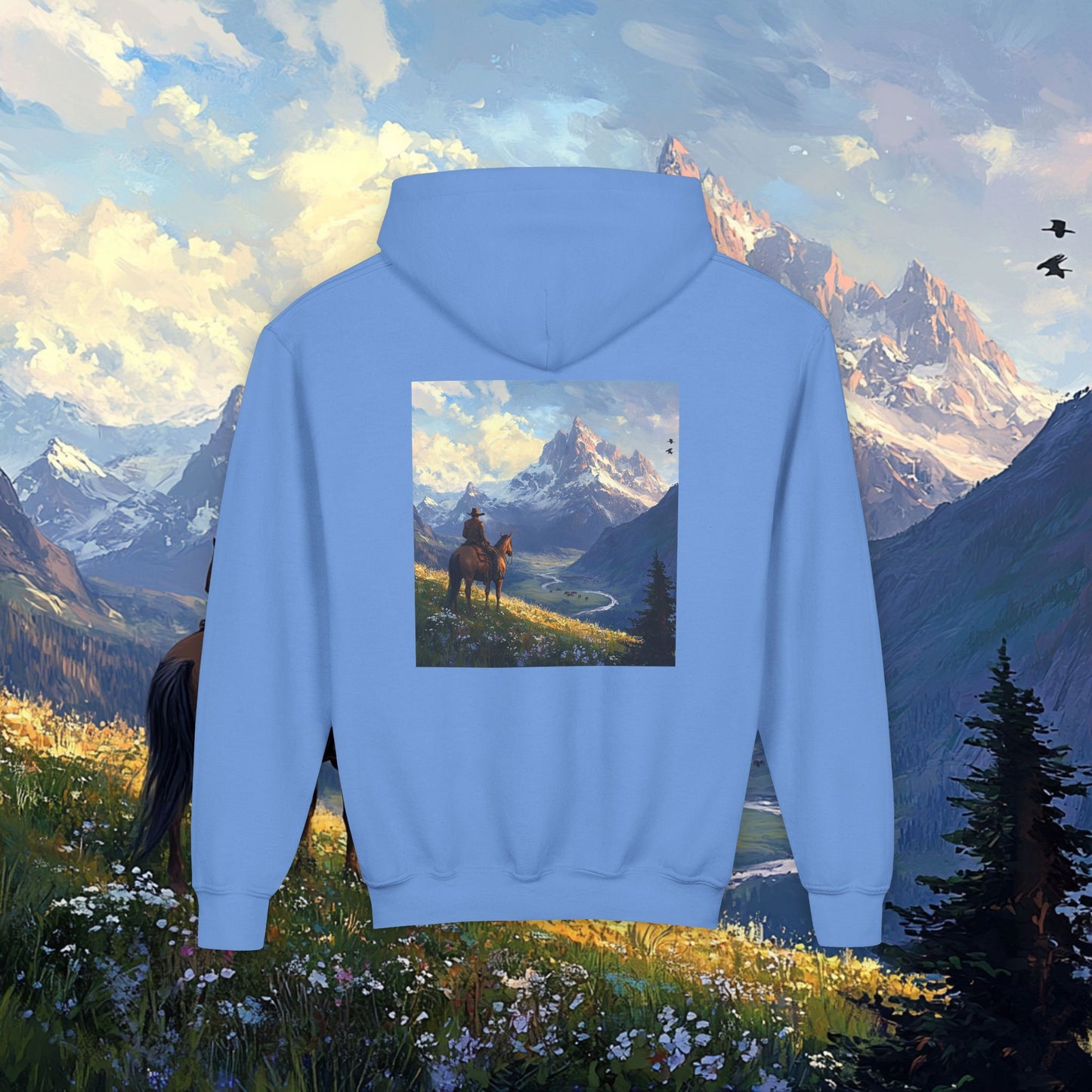 Lonesome Traveler Kids Hoodie