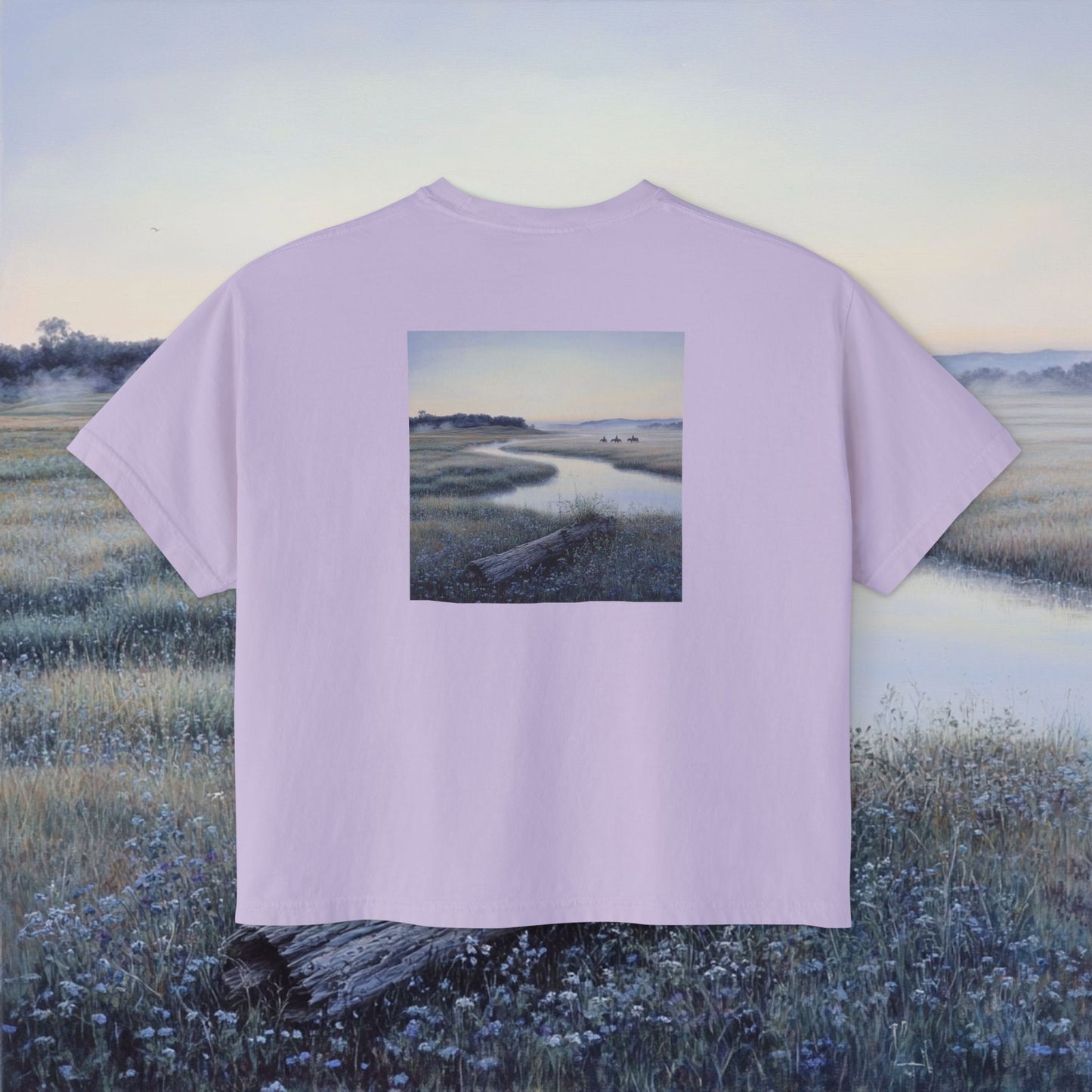 Misty Mornings Boxy Tee