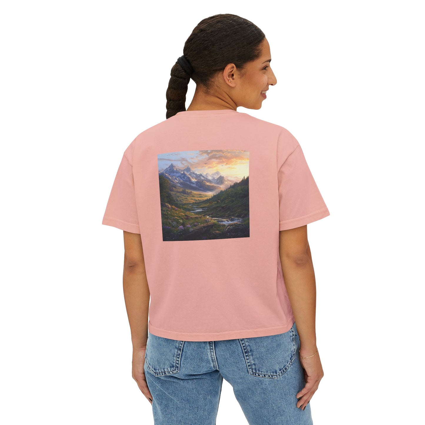 Rocky Mountain Valley Boxy Tee