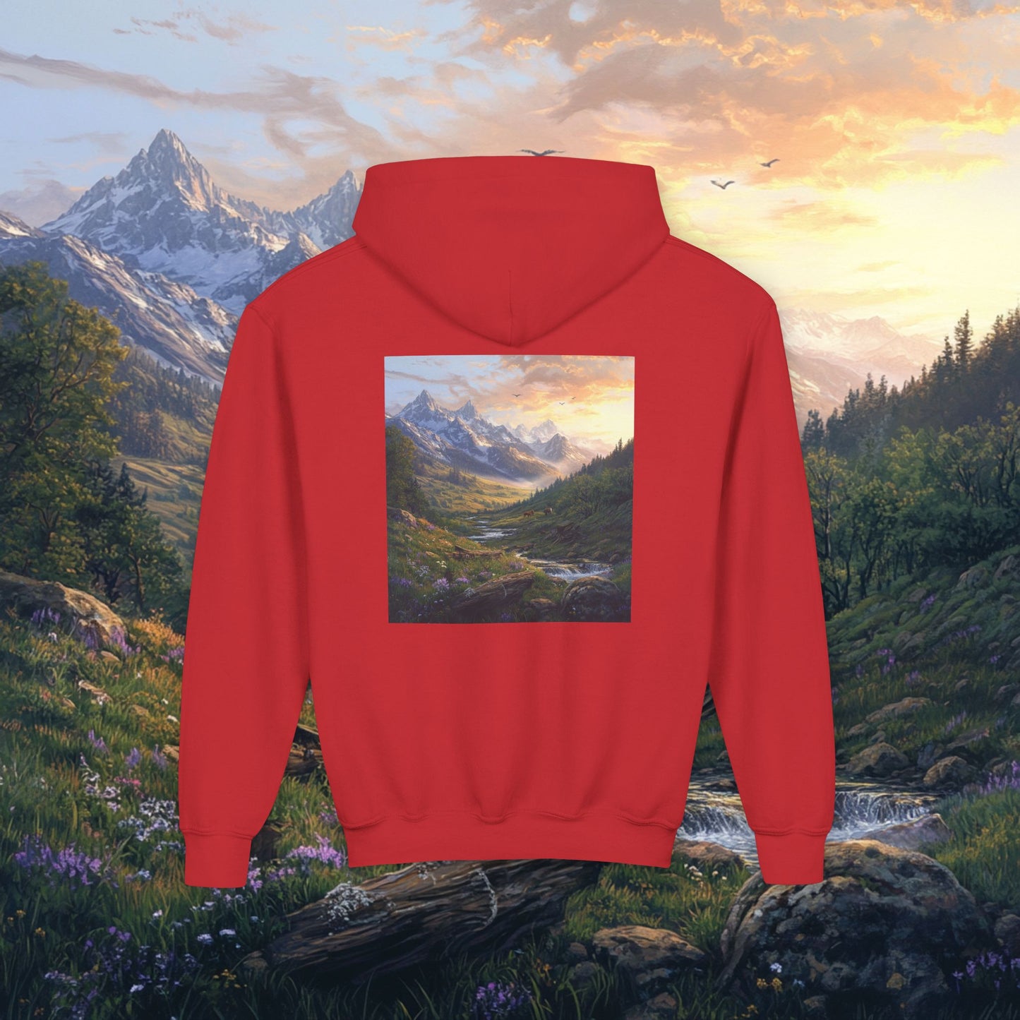 Rocky Mountain Valley Kids Hoodie
