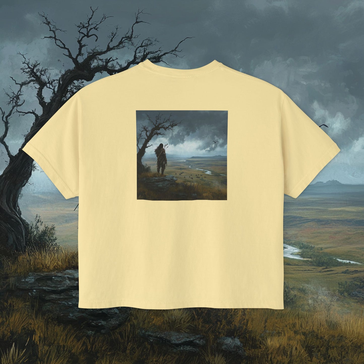 The Watchful Warrior Boxy Tee