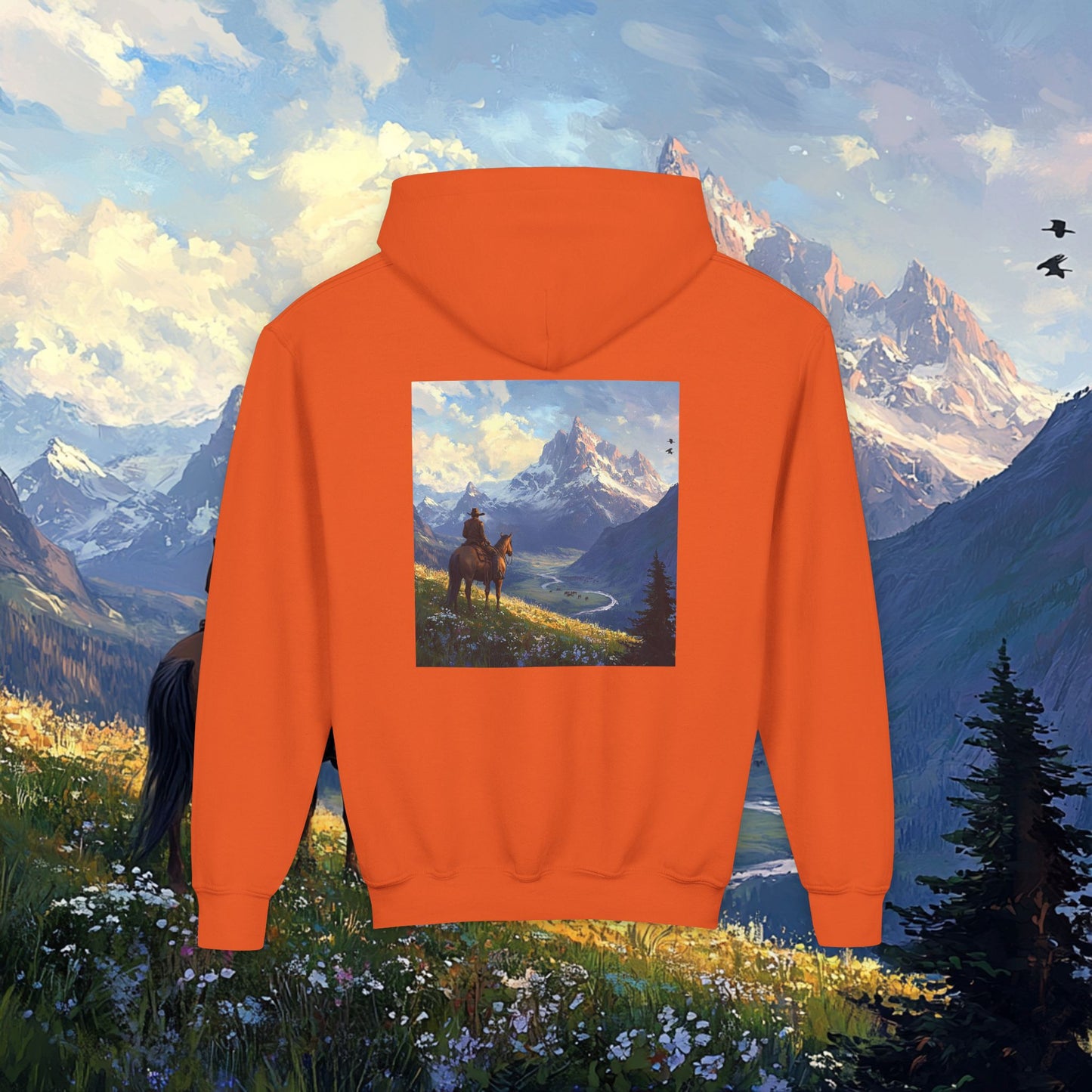 Lonesome Traveler Kids Hoodie