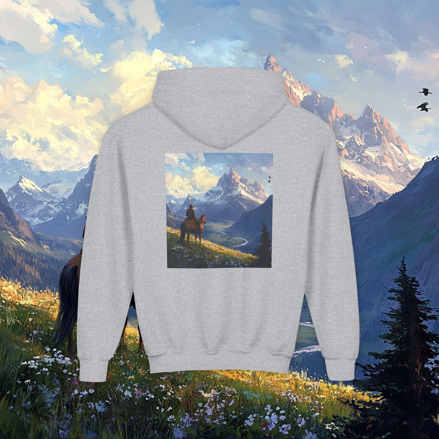 Lonesome Traveler Kids Hoodie