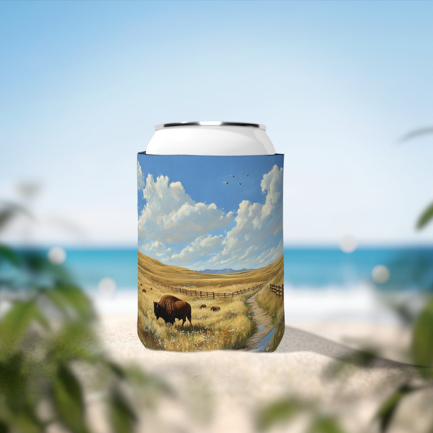 Buffalo Plains Koozie
