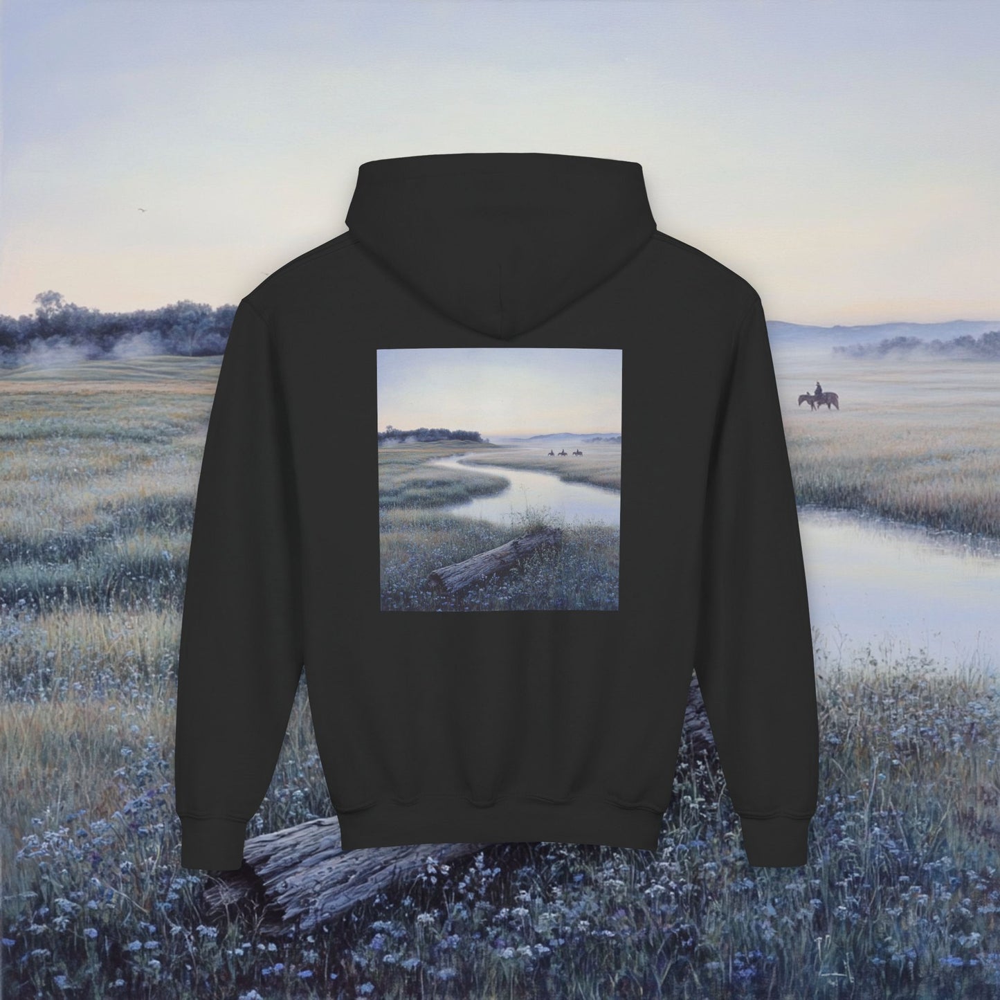 Misty Mornings Kids Hoodie