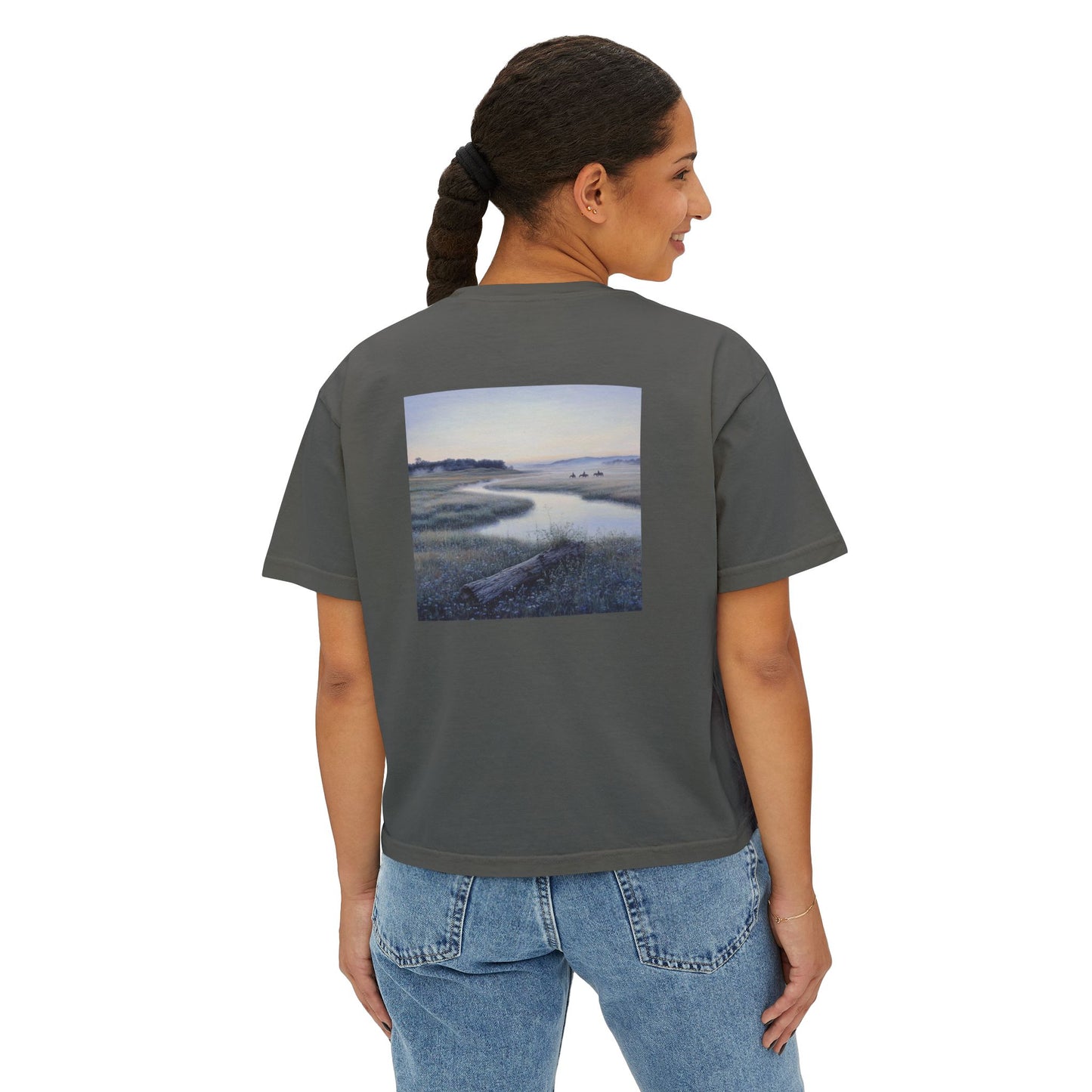 Misty Mornings Boxy Tee