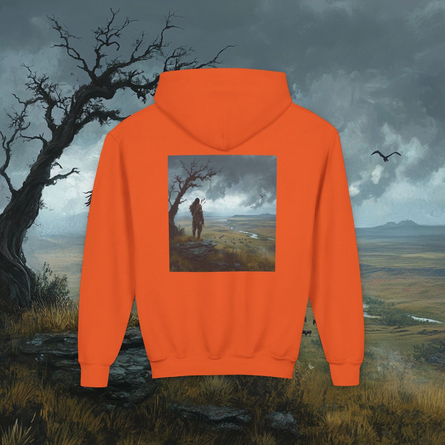 The Watchful Warrior Kids Hoodie