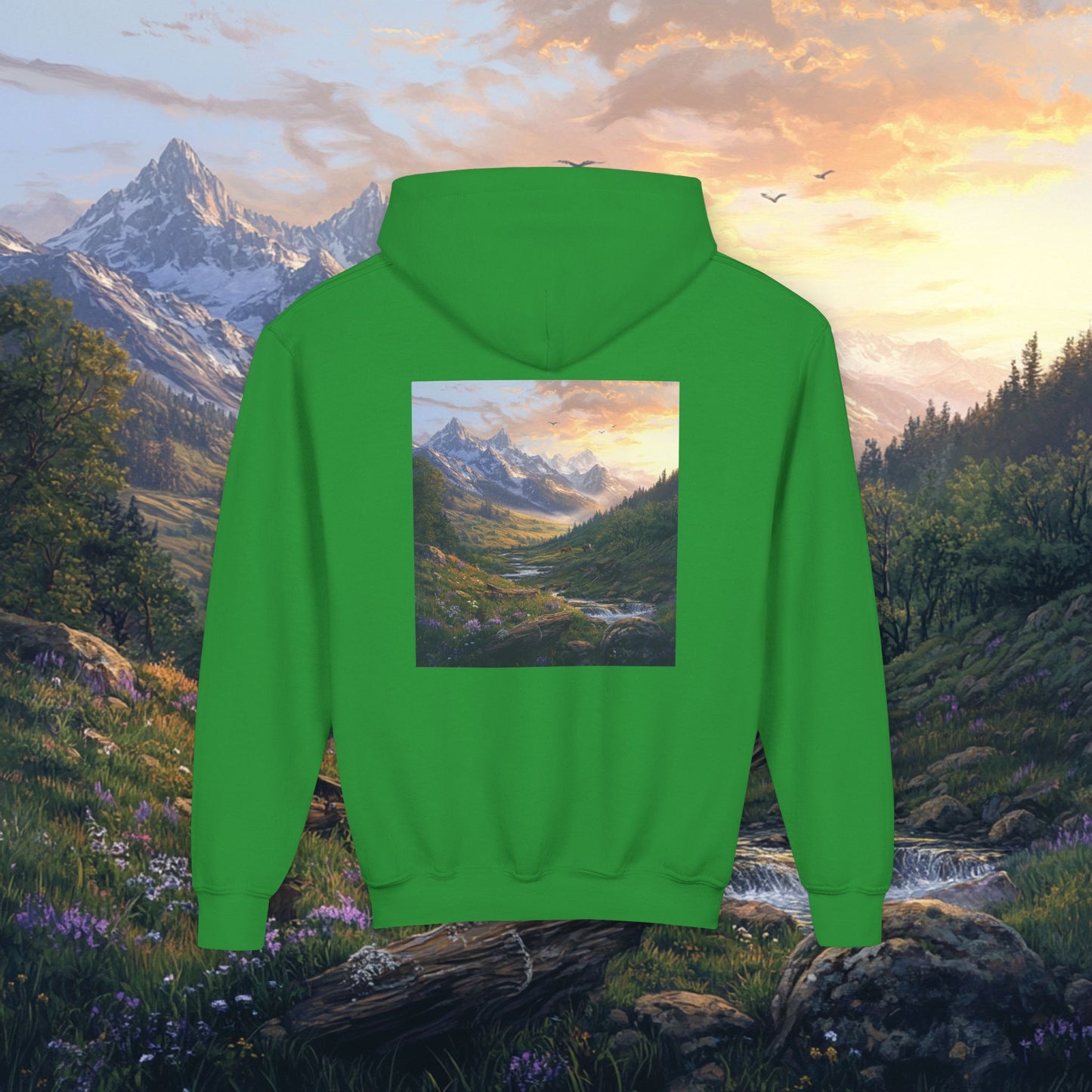 Rocky Mountain Valley Kids Hoodie