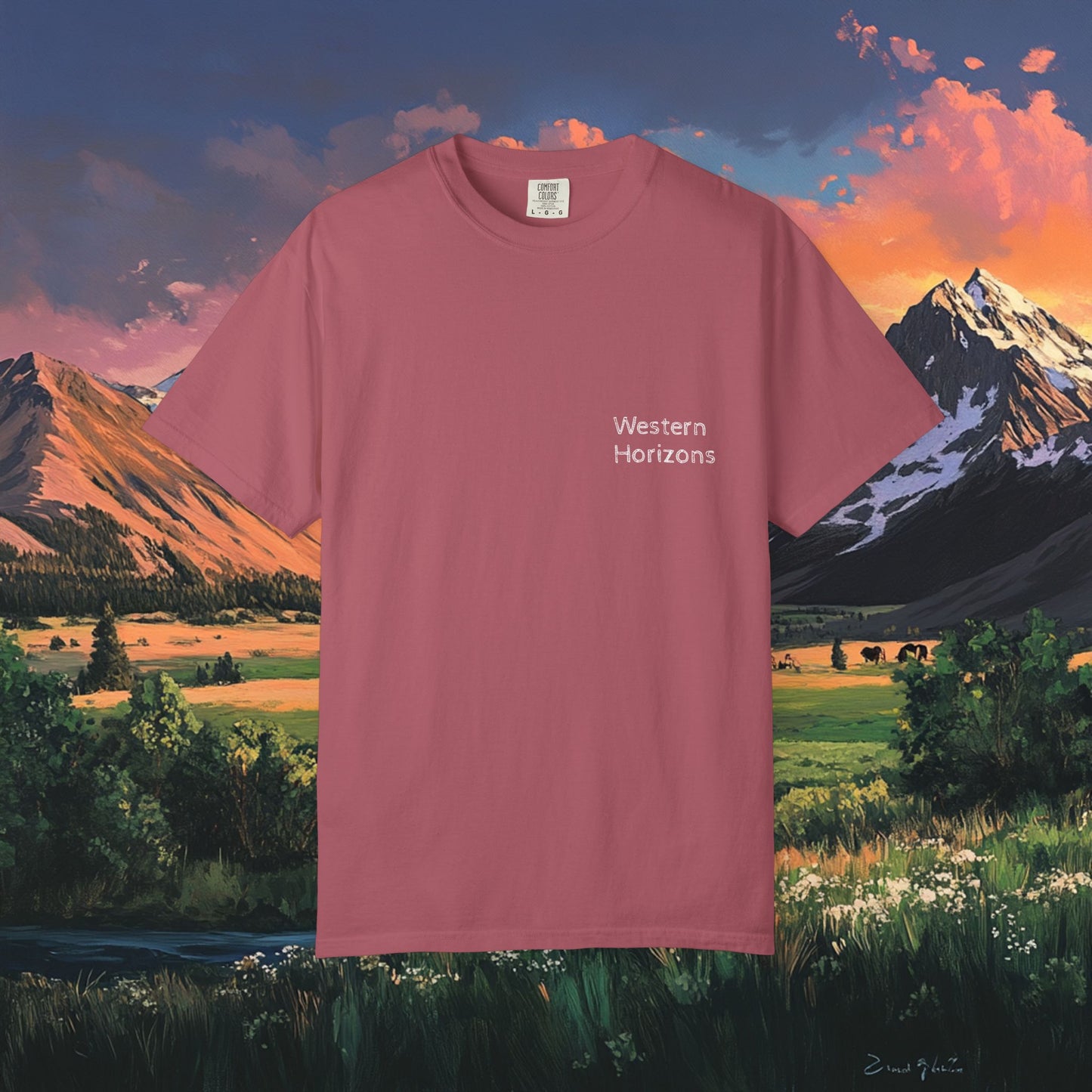 Horse Valley Sunset T-Shirt