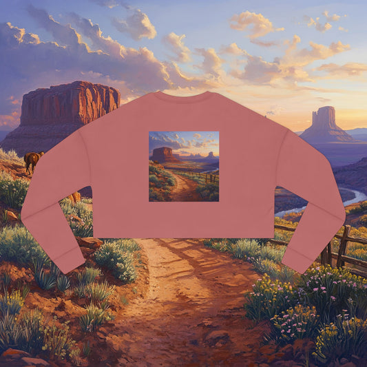 Southwest Mesa Crop Sweatshirt