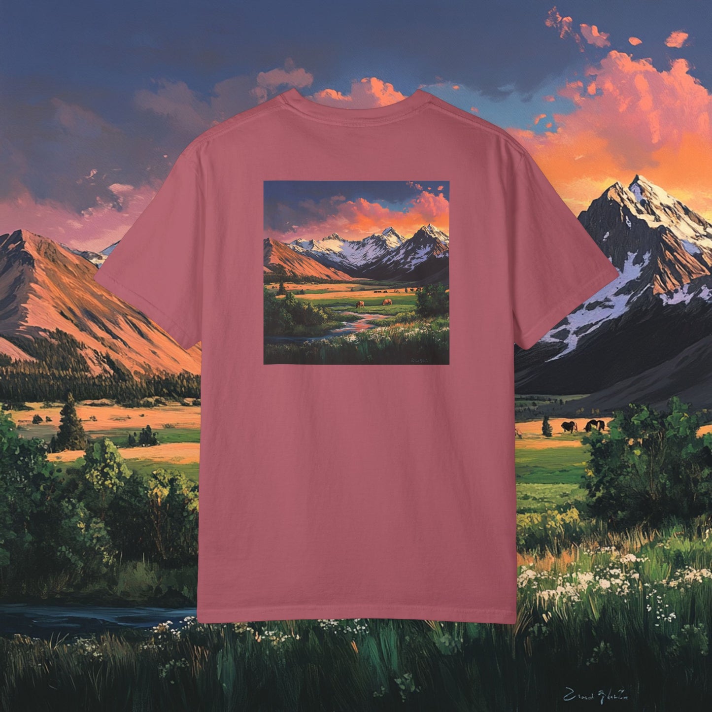 Horse Valley Sunset T-Shirt