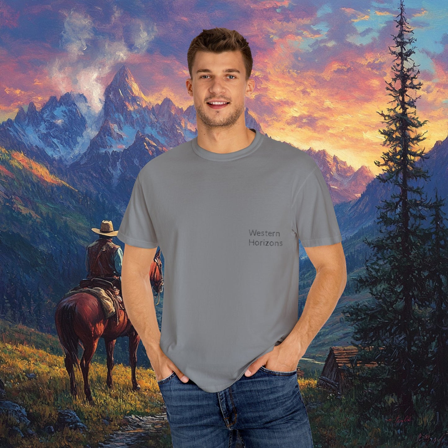 Rocky Mountain Cowboy T-Shirt