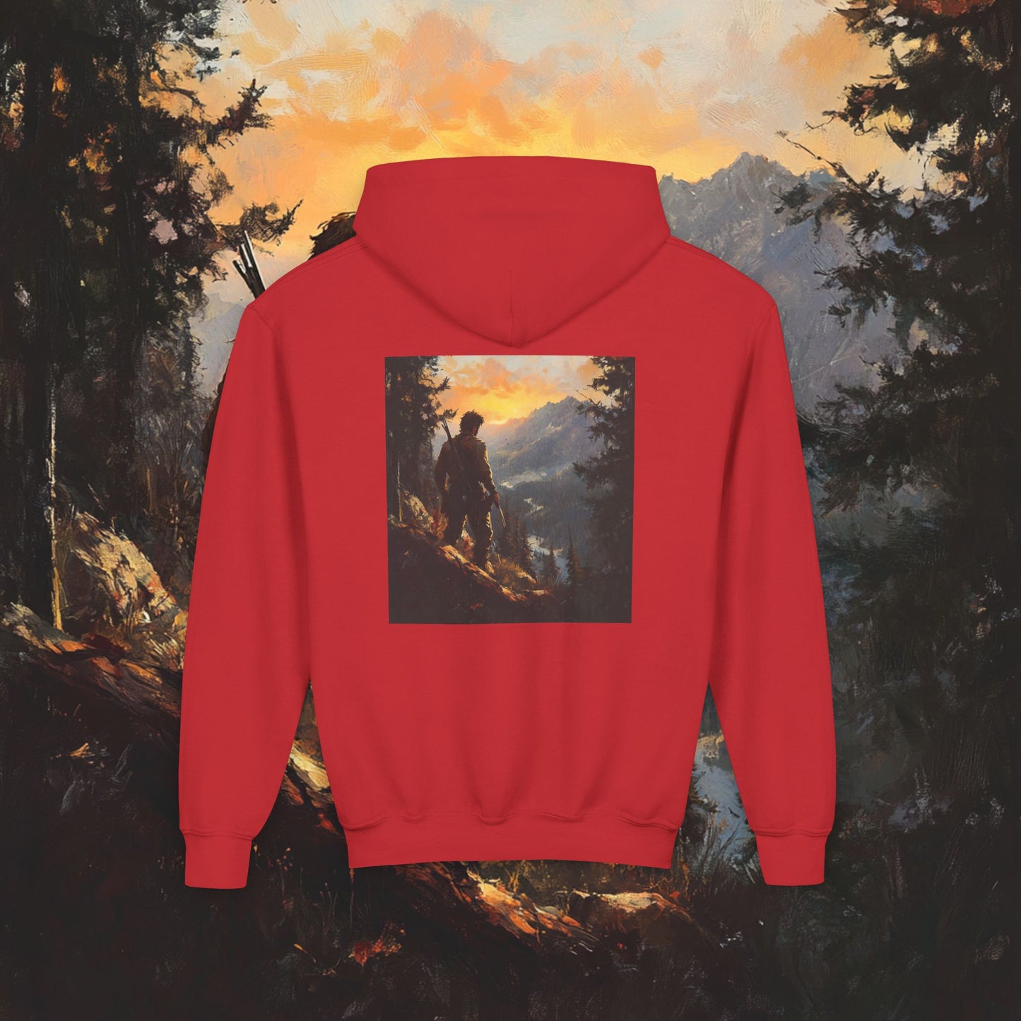 The Lone Frontiersman Kids Hoodie