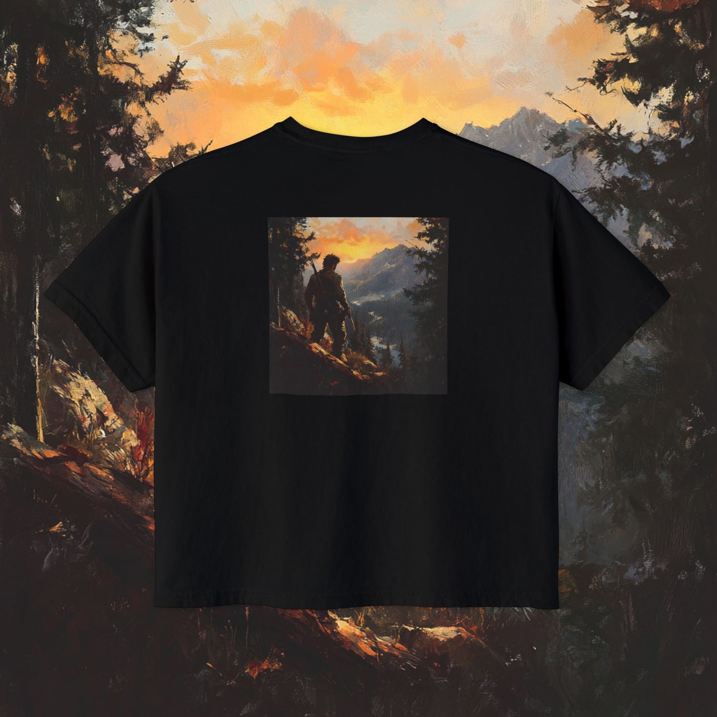 The Lone Frontiersman Boxy Tee