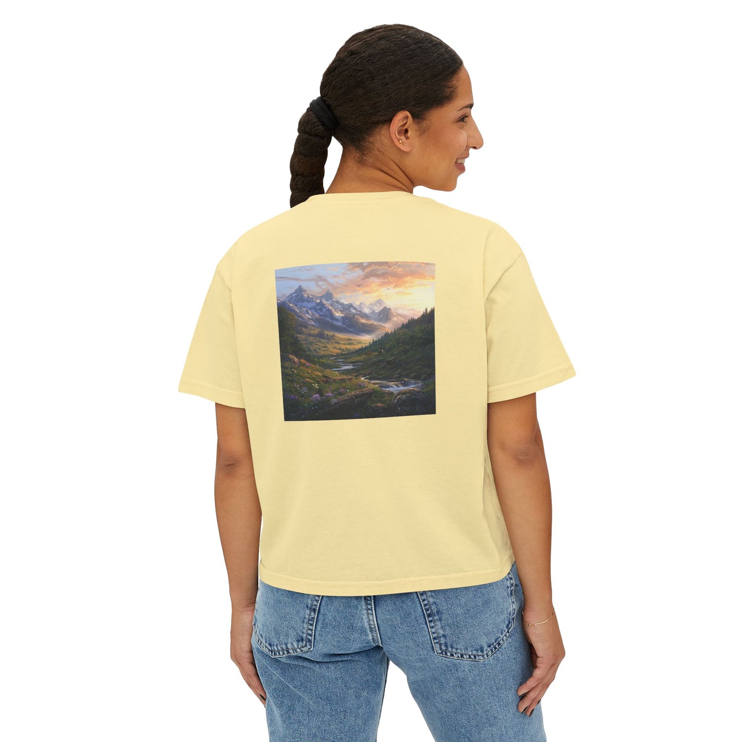 Rocky Mountain Valley Boxy Tee