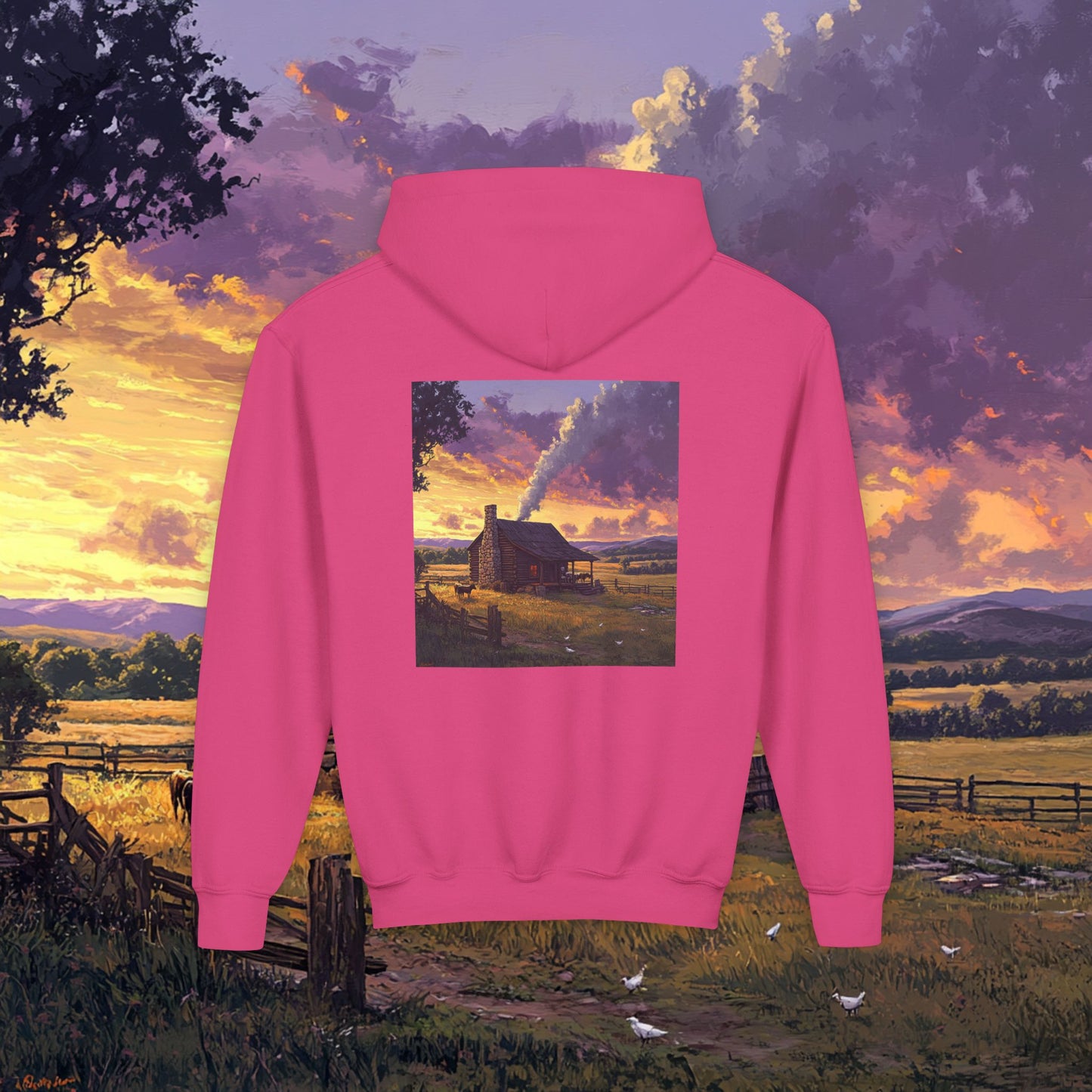 Homestead Sunset Kids Hoodie