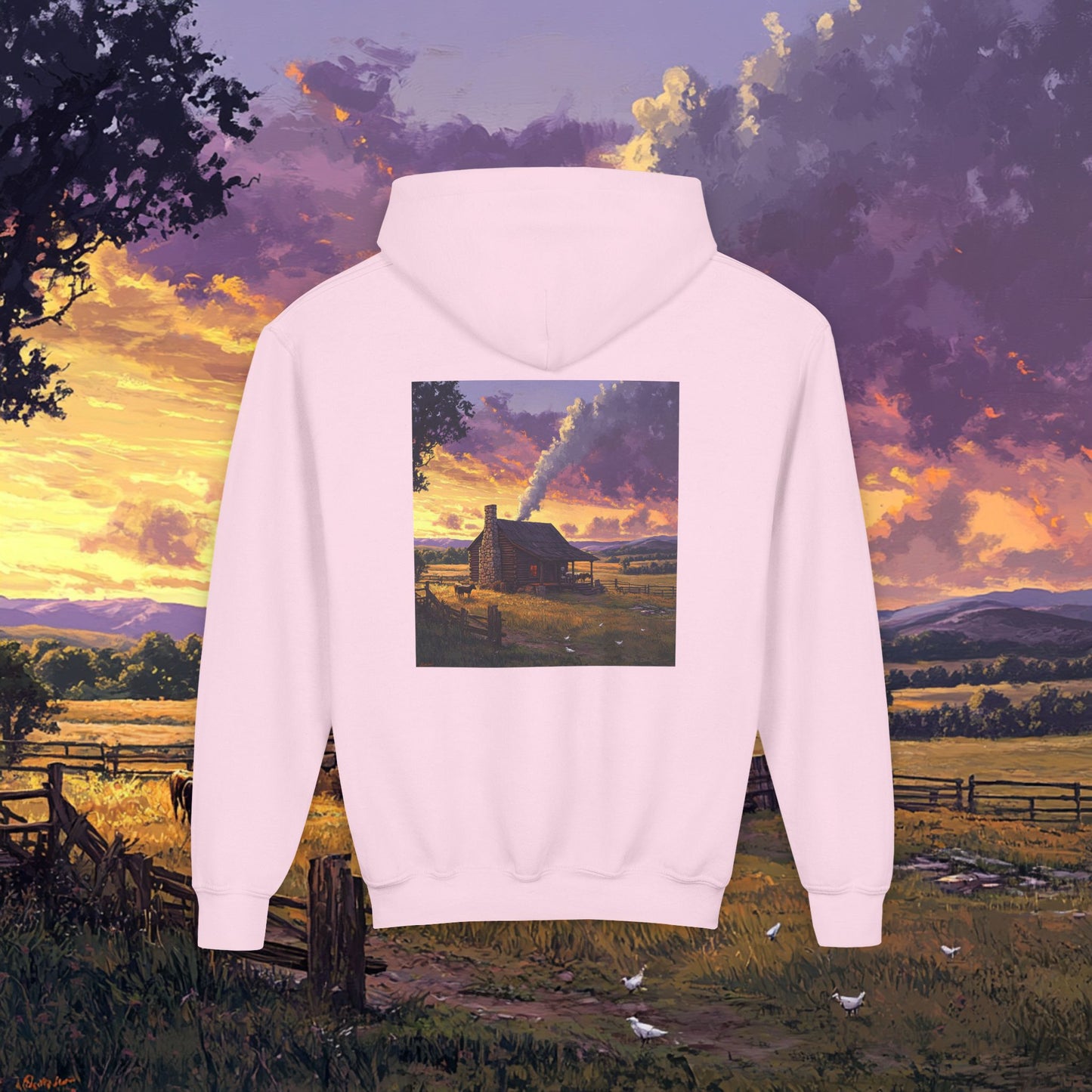 Homestead Sunset Kids Hoodie