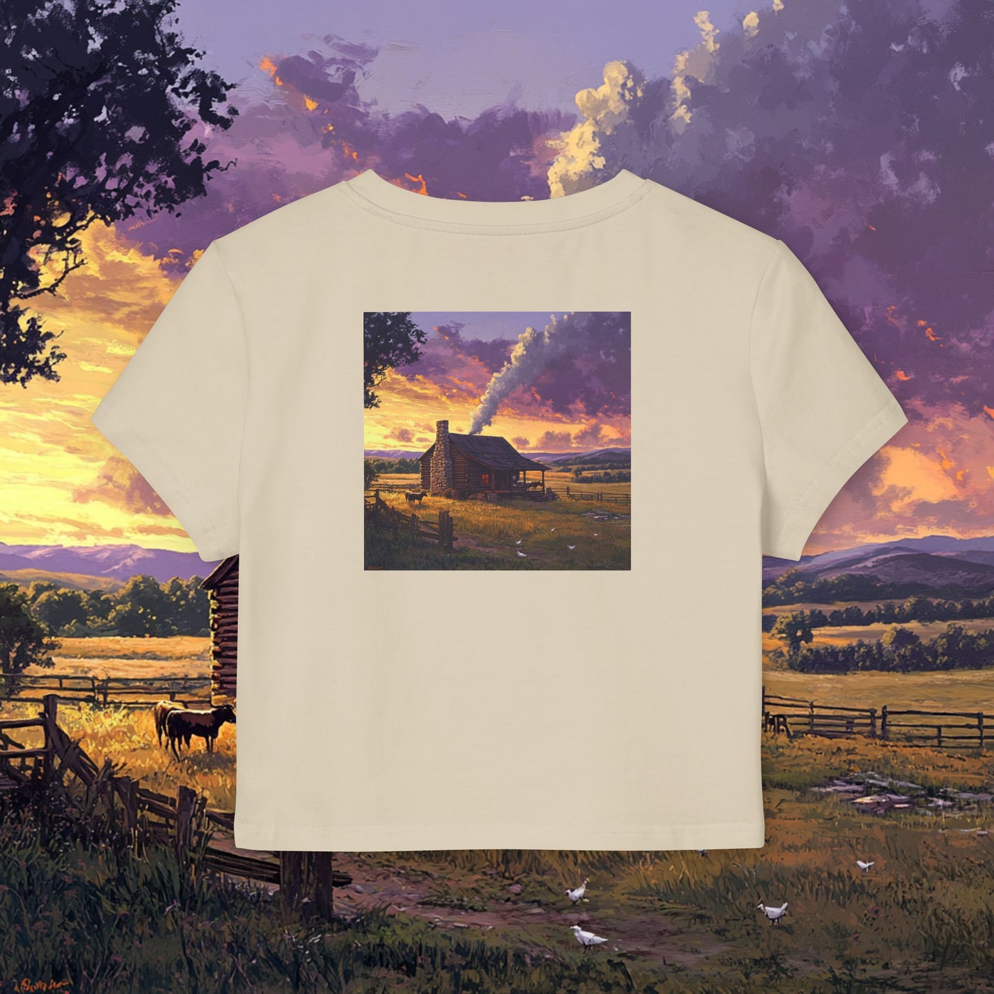 Homestead Sunset Crop Top