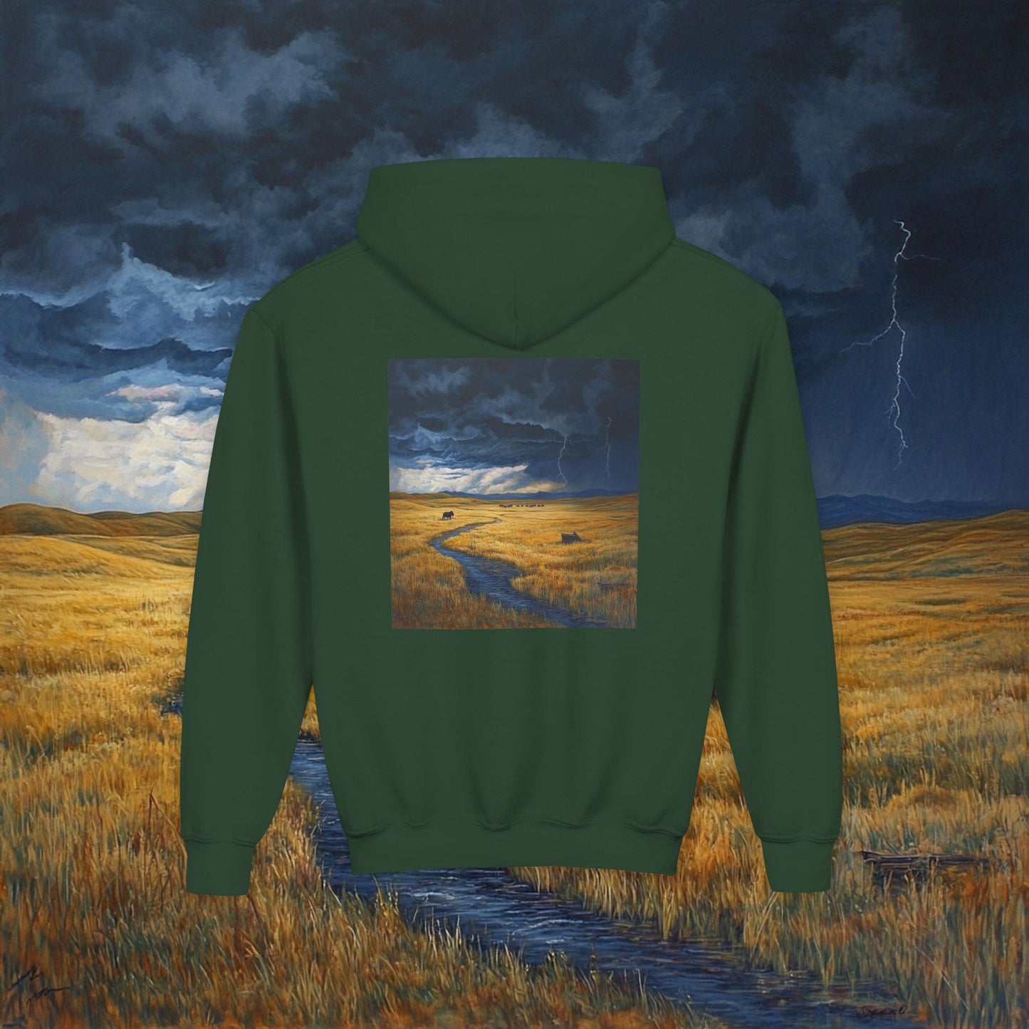 A Storm's Brewing Kids Hoodie