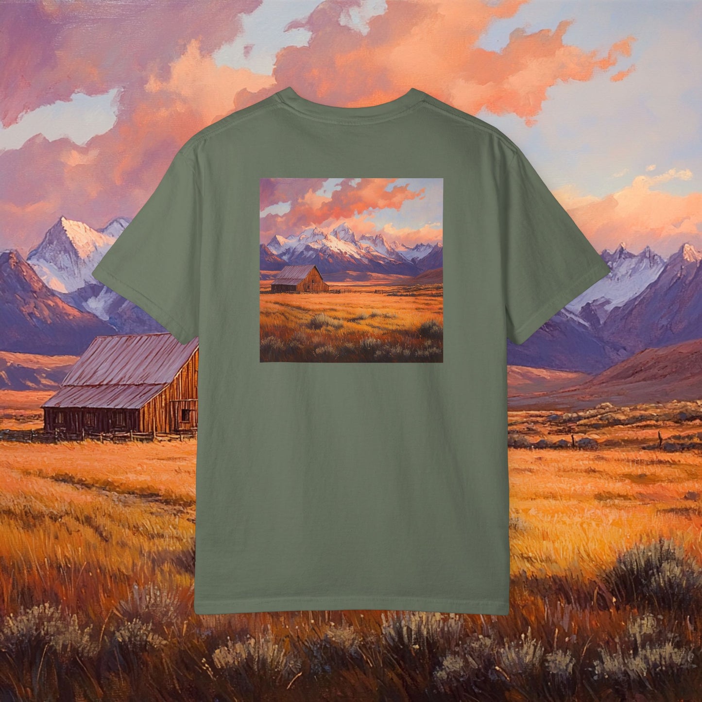 Rustic Prairie Barn T-Shirt
