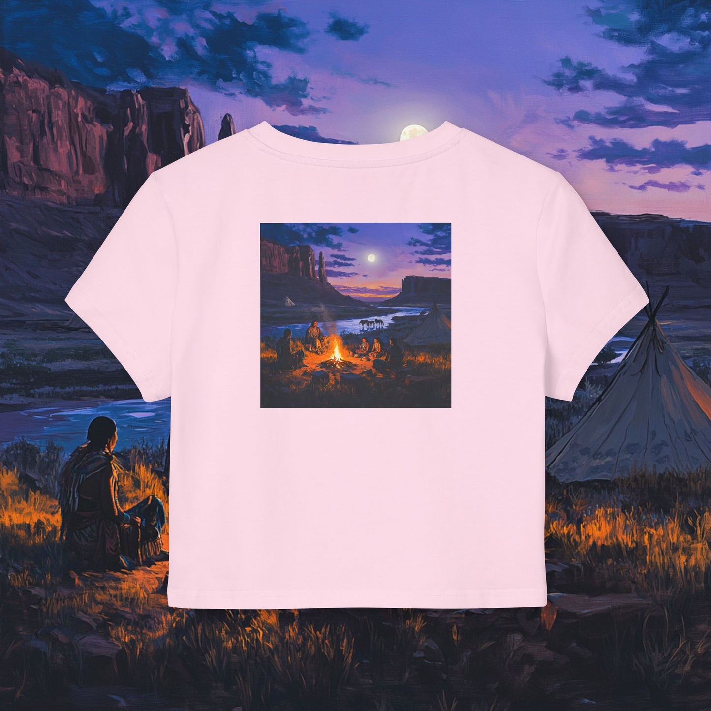 Tribal Gathering Crop Top