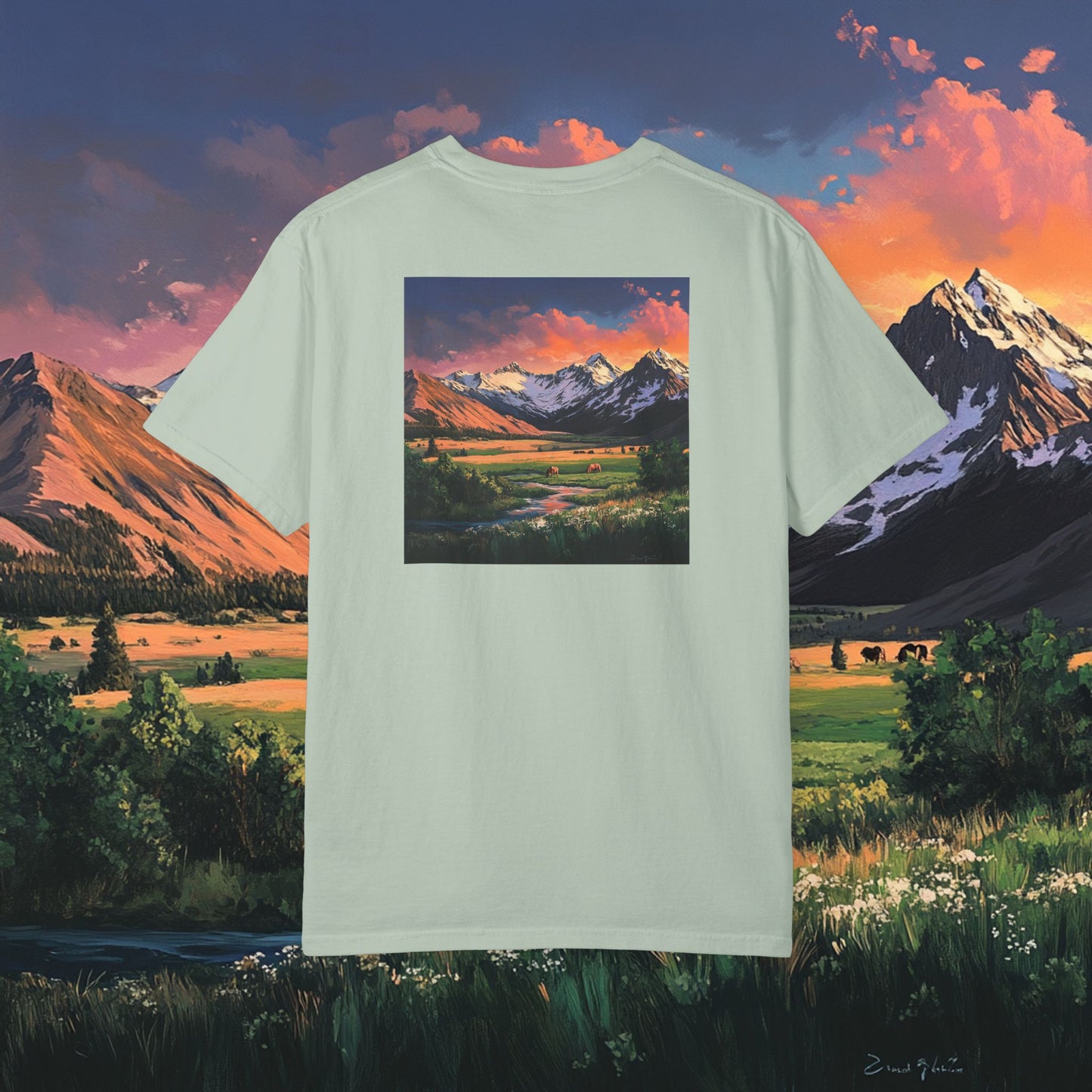 Horse Valley Sunset T-Shirt