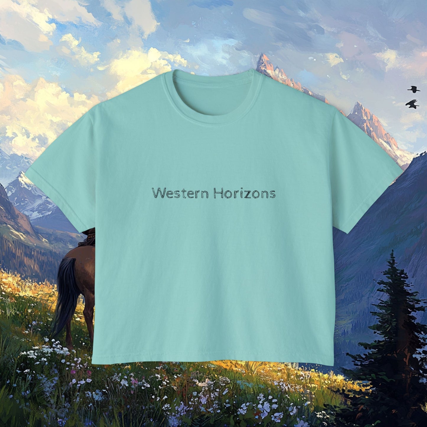 Lonesome Traveler Boxy Tee